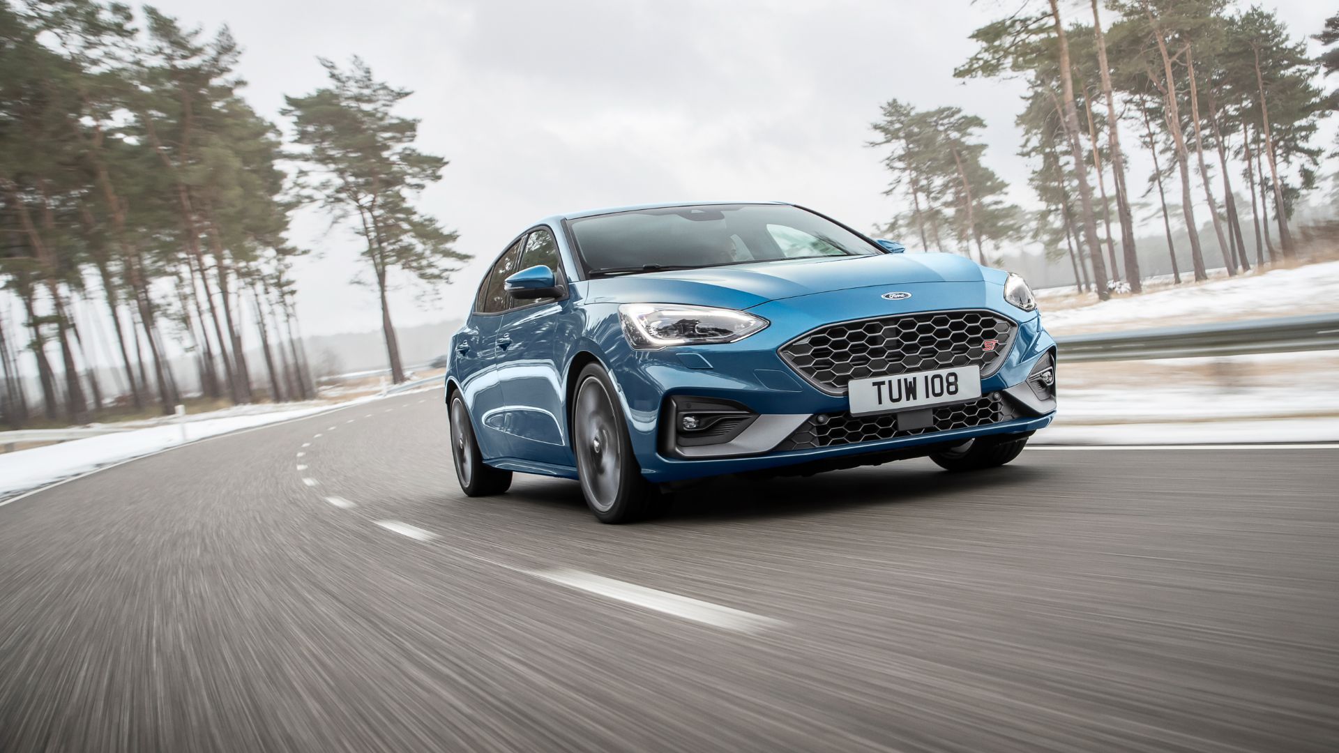 2019 Ford Focus ST 4th Generation (Europe) driving