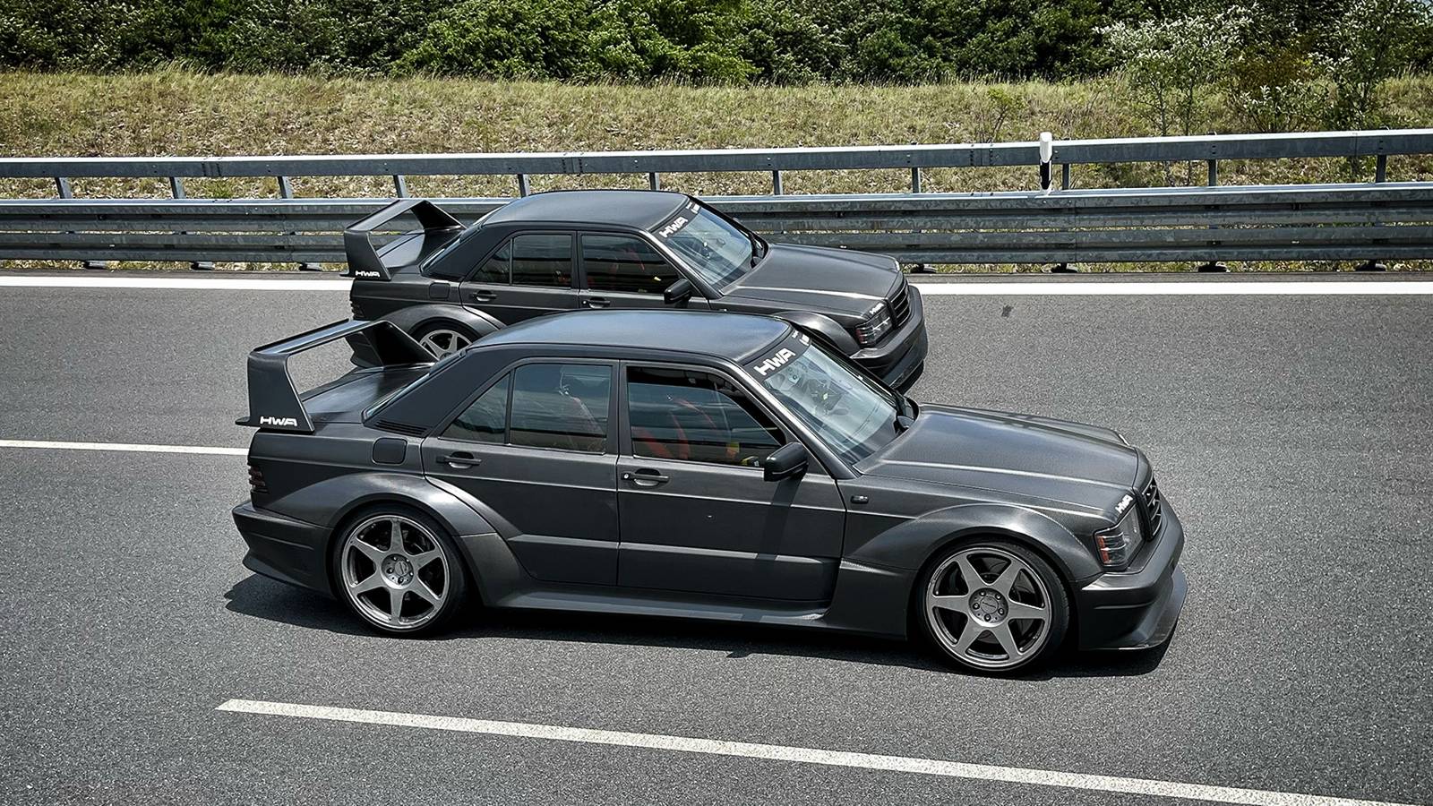 HWA Continues Testing EVO Prototype Tribute To Mercedes 190E 2.5-16 Evo ...