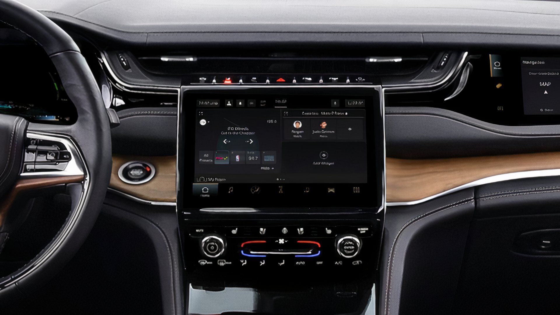 Информационно-развлекательная система Jeep Grand Cherokee 4xe 2025 года