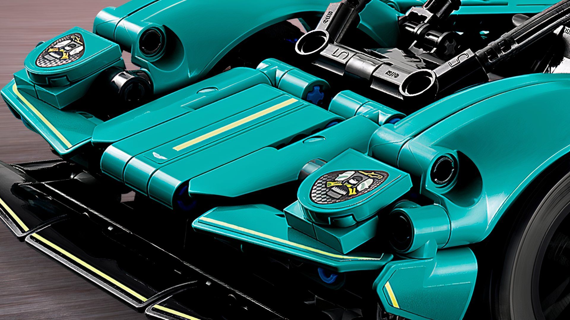 LEGO Technic Aston Martin Valkyrie Closeup