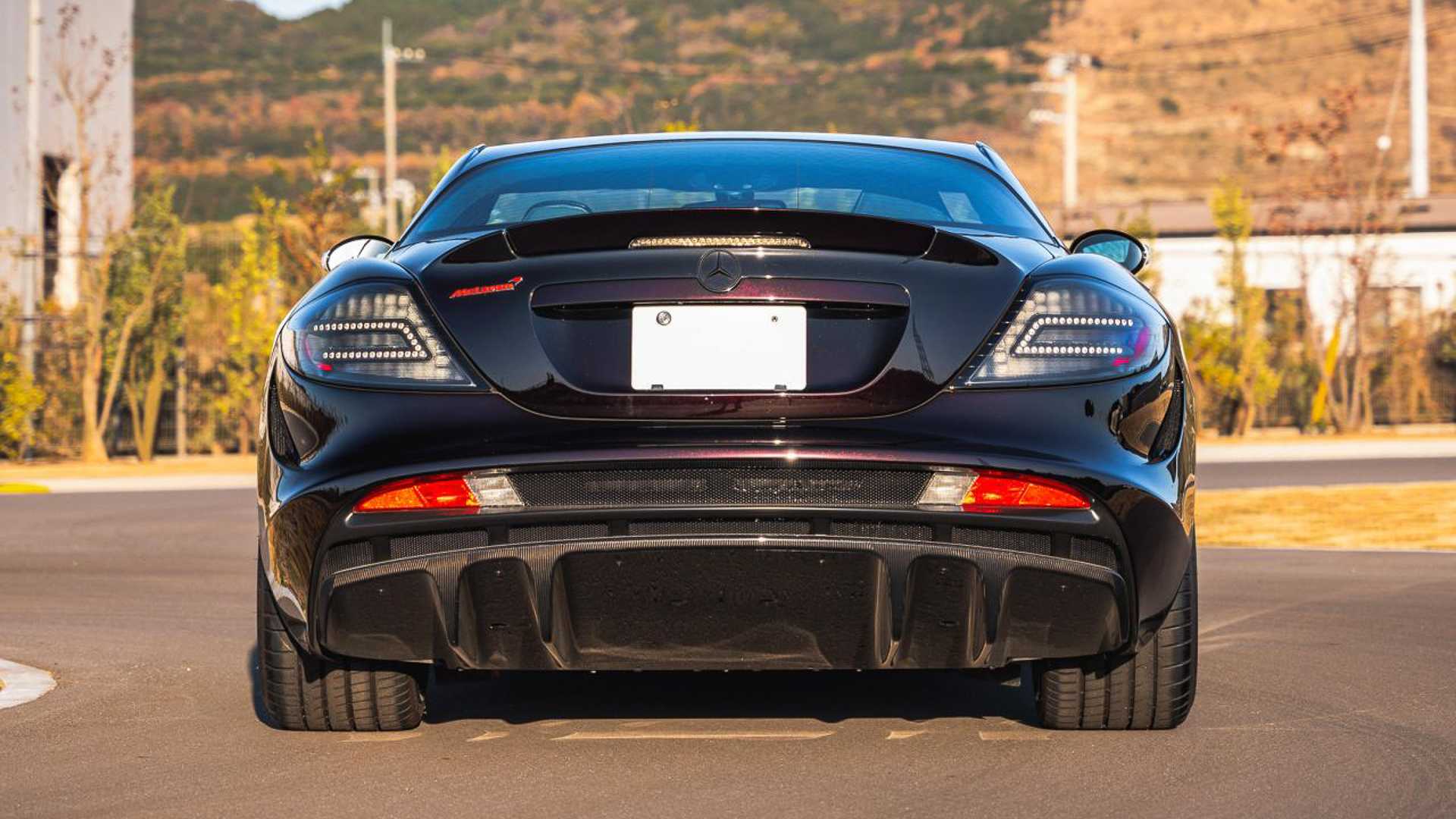 Package Rear View One Of 25 McLaren Edition McLaren-Mercedes SLR Up For Auction With RM ...