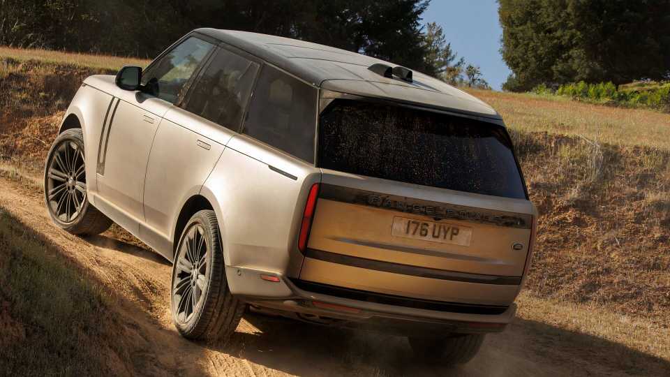 2025 Land Rover Range Rover Rear 2025 Land Rover Range Rover Pricing, Photos & Specs