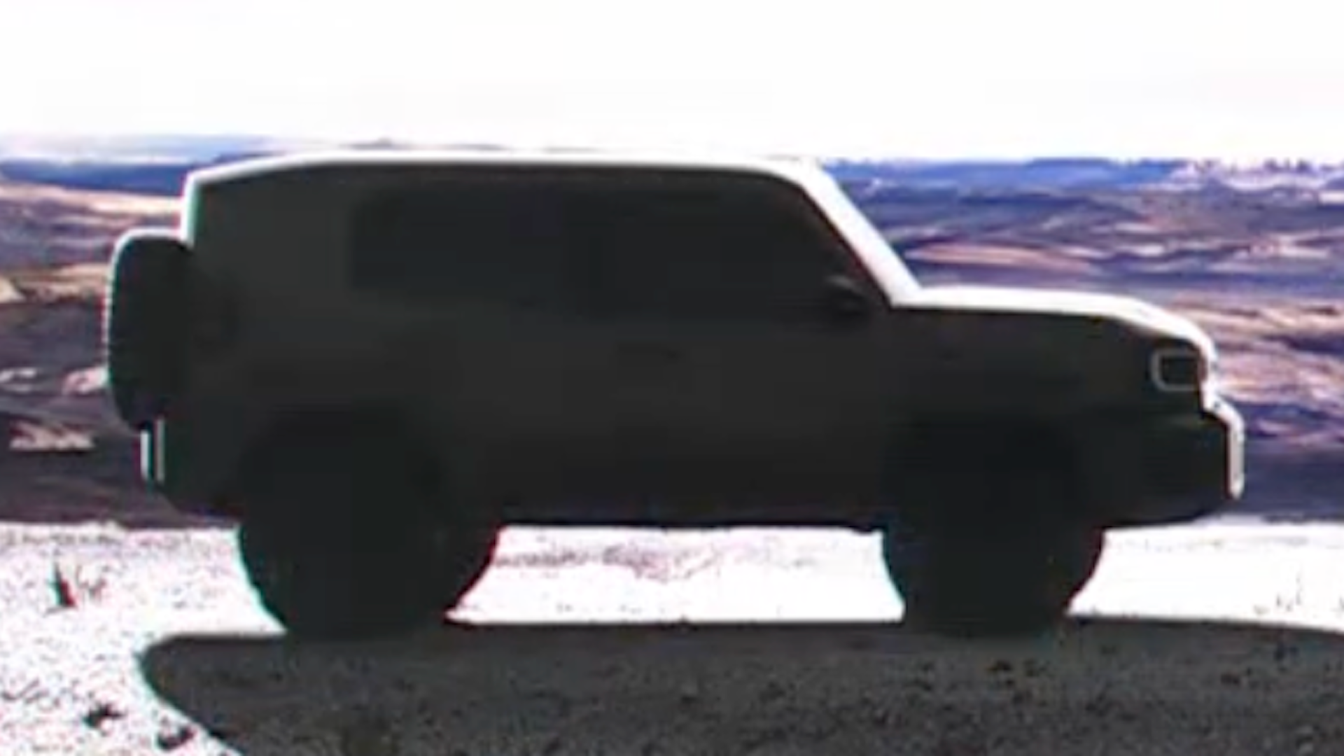 Toyota Land Cruiser FJ tease