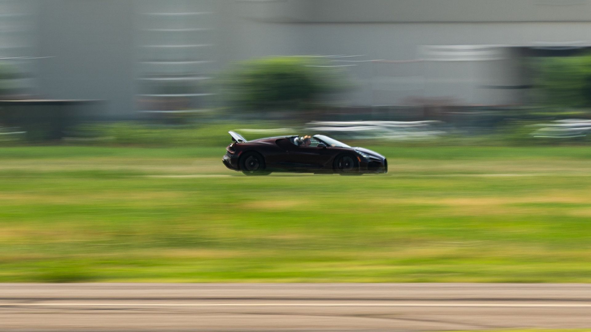 Every Bugatti, Even The Mistral, Gets Driven Hard Before Going To Its Owner