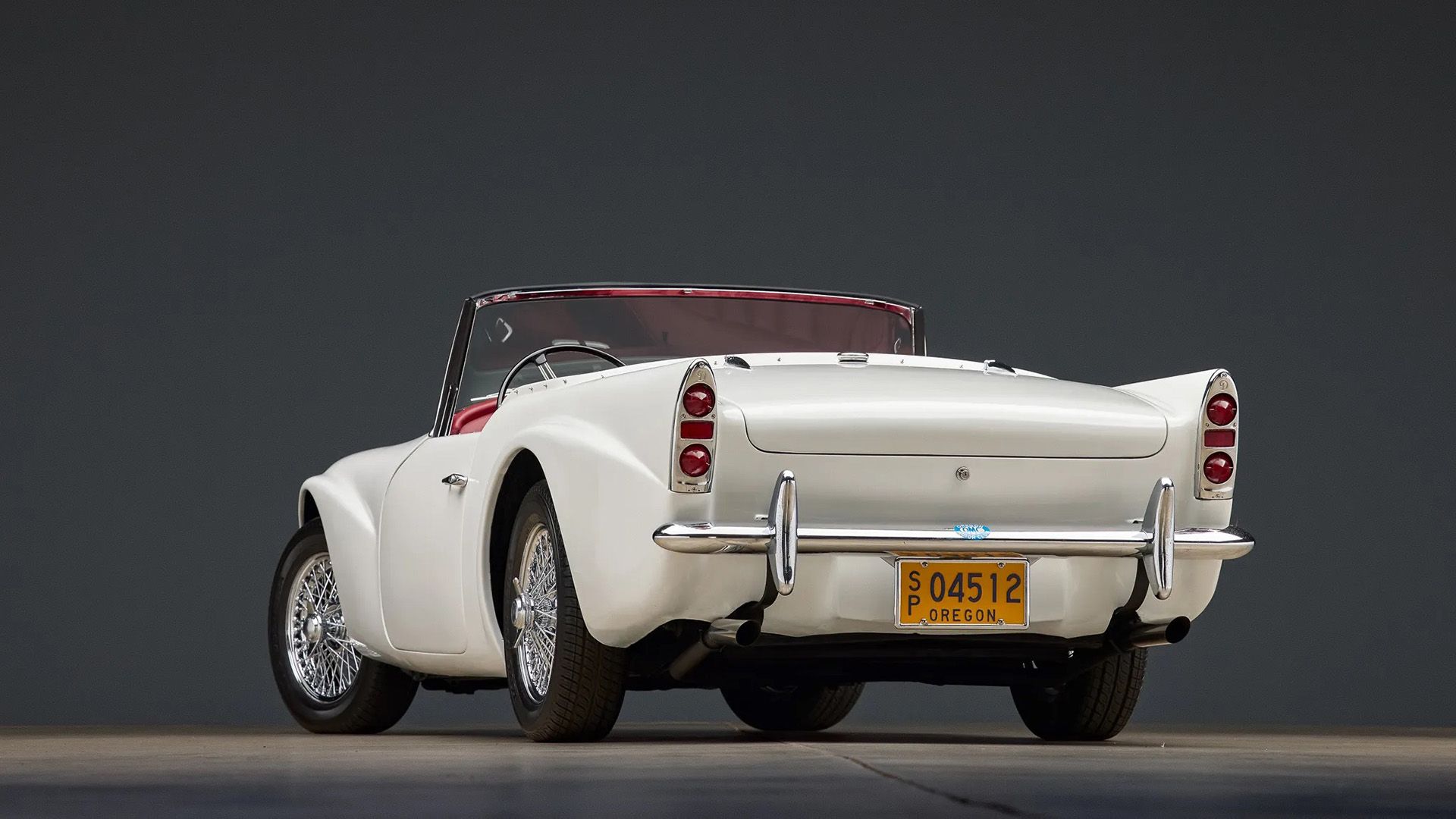 The Daimler SP250 Became A Police Car For Chasing Down Motorcycles