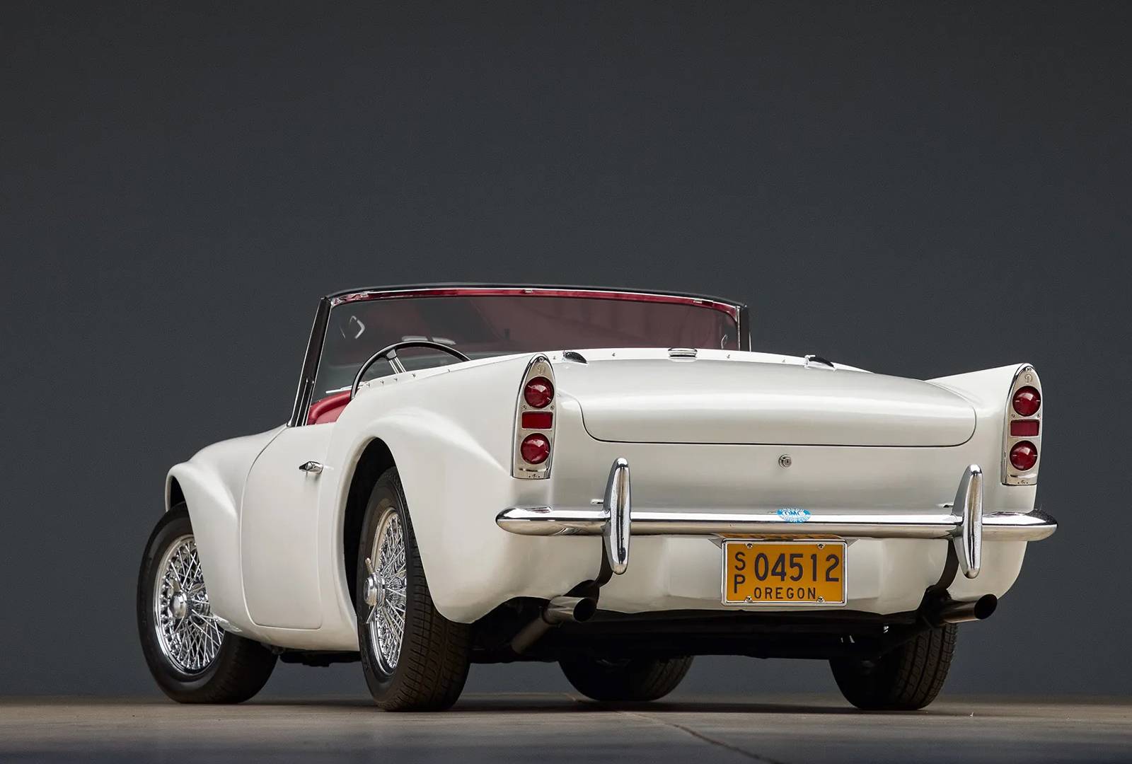 The Daimler SP250 Became A Police Car For Chasing Down Motorcycles