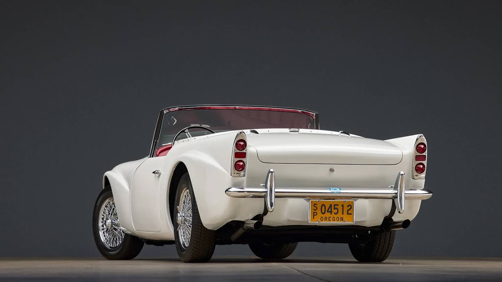 The Daimler SP250 Became A Police Car For Chasing Down Motorcycles
