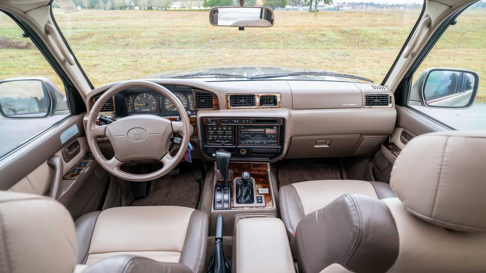 1997 Toyota Land Cruiser FZJ80 40th Anniversary interior front