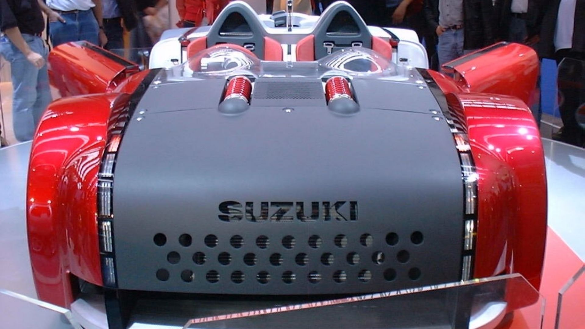 Suzuki Once Built A Sports Car Concept With A Motorcycle Engine
