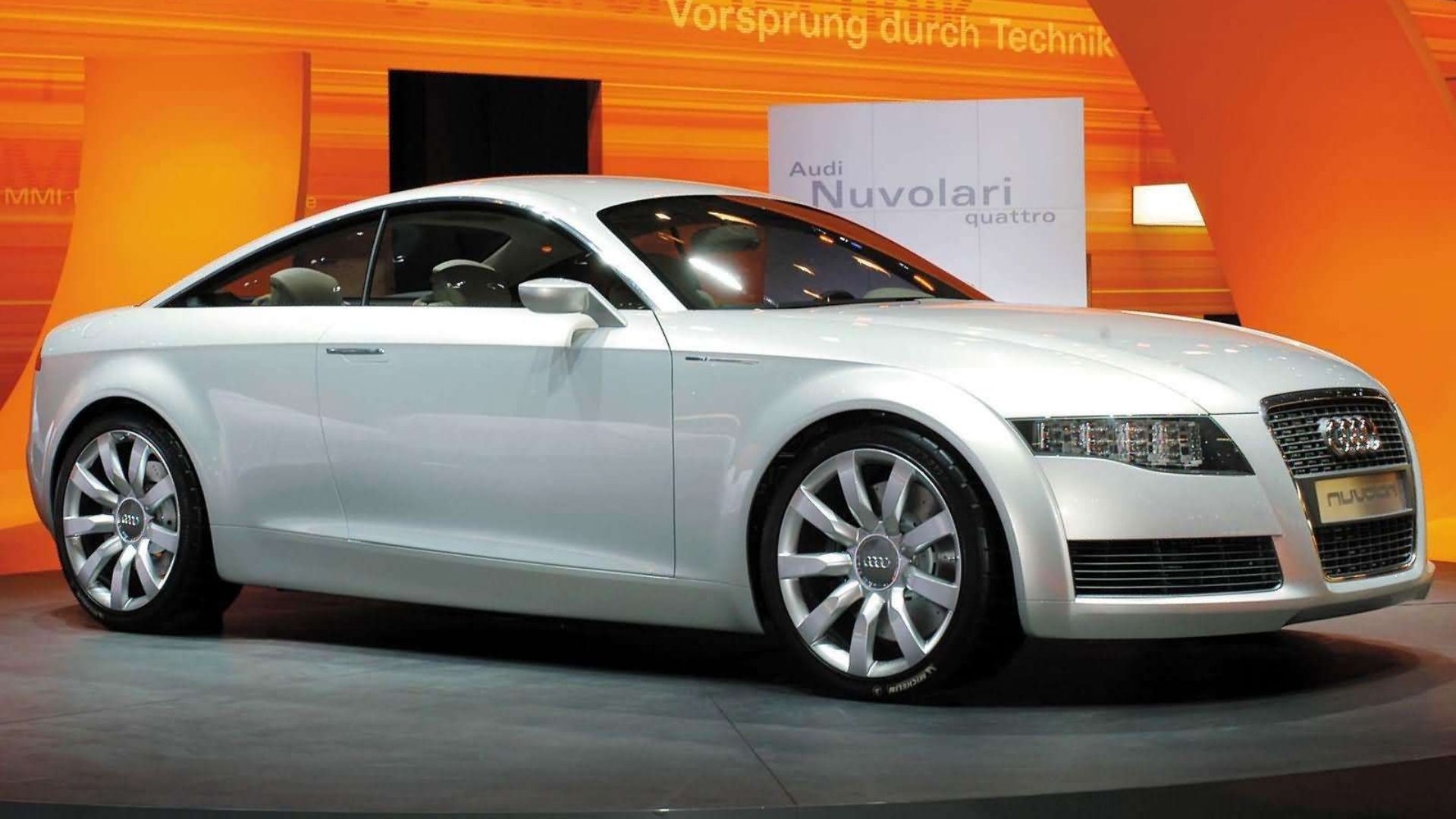 The Audi Nuvolari Concept Packed A V10 And Cutting Edge LED Headlights