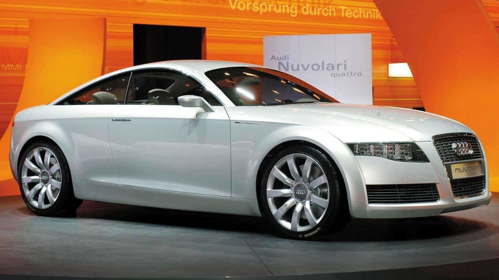 The Audi Nuvolari Concept Packed A V10 And Cutting Edge LED Headlights The Audi Nuvolari Concept Packed A V10 And Cutting Edge LED Headlights