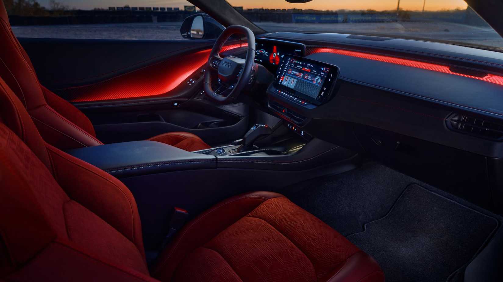 2024 - 2026 Dodge Charger Daytona interior side
