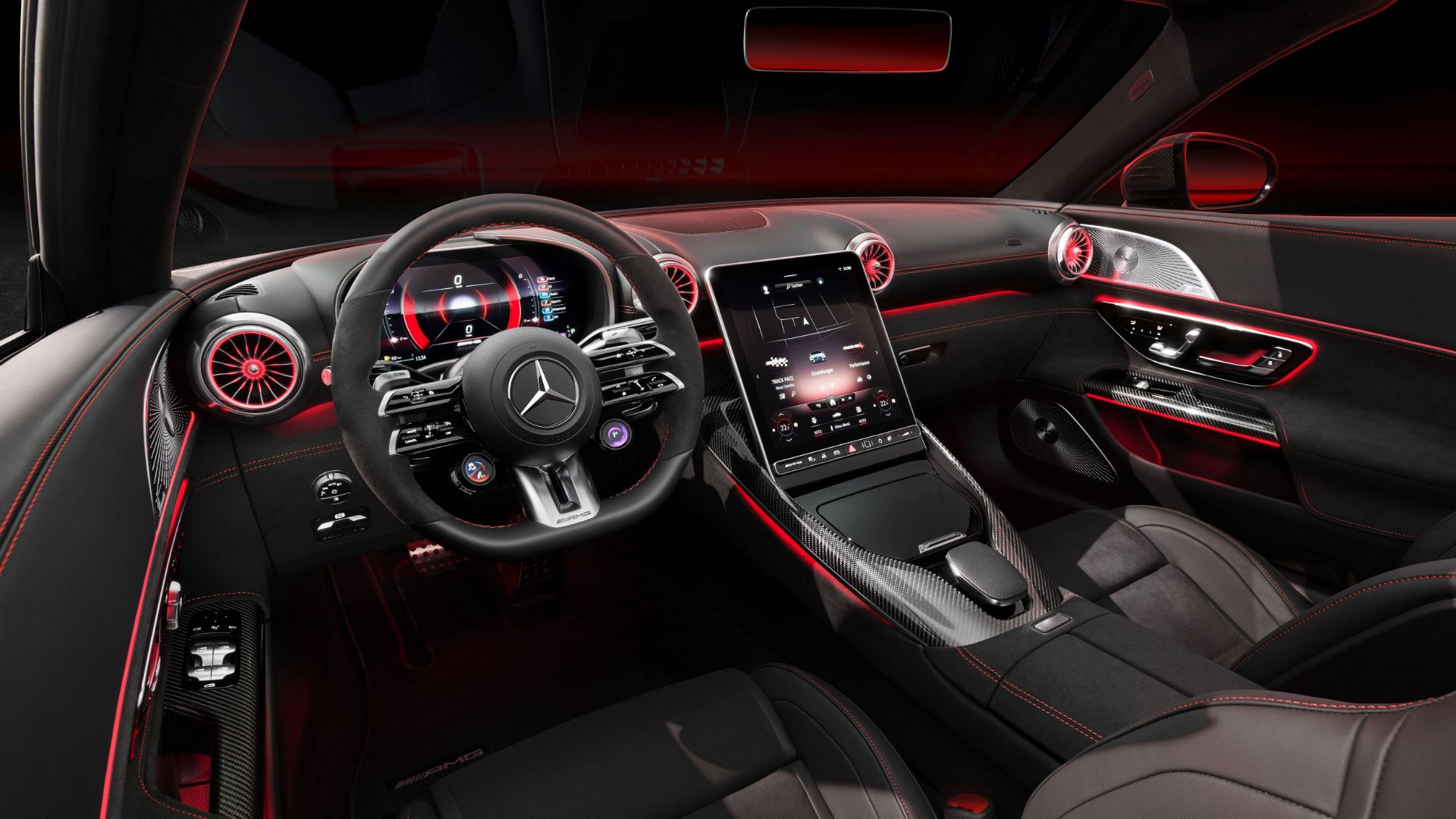2026 Mercedes-AMG SL63 Interior Photos