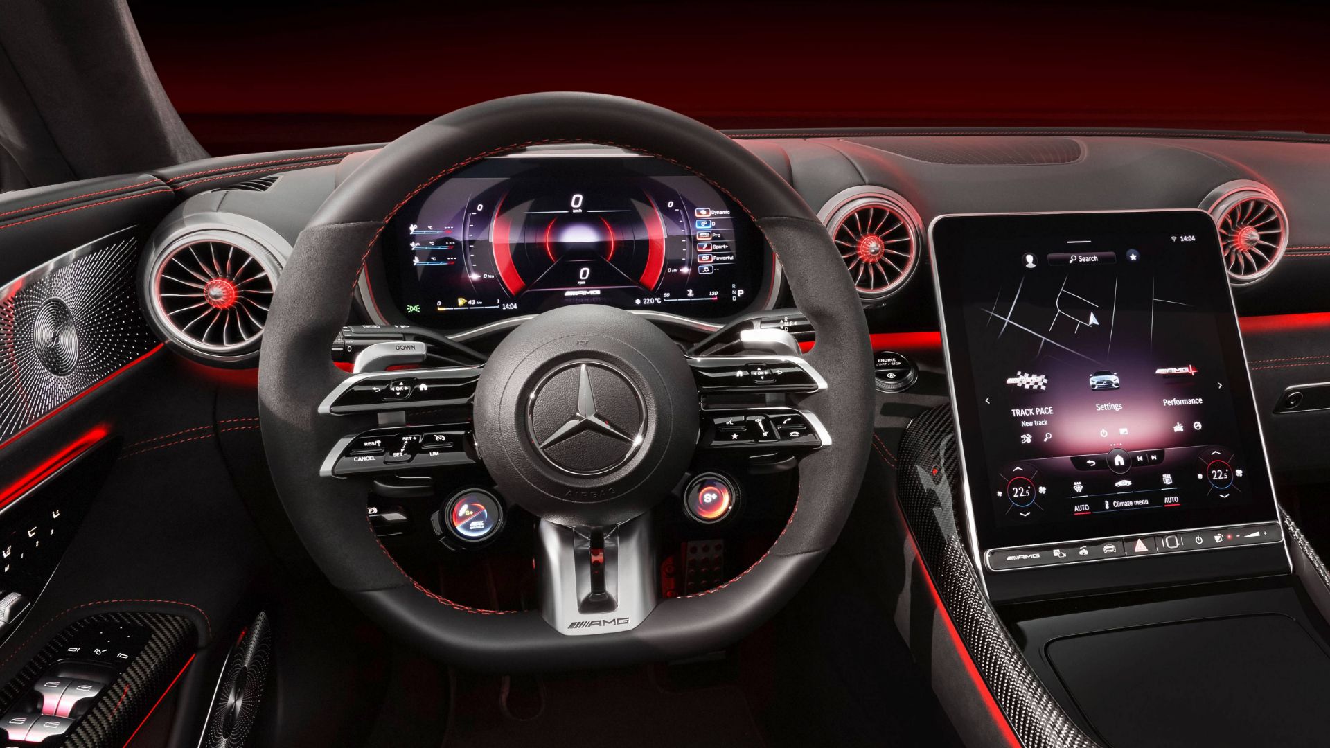 2026 Mercedes-AMG SL63 Interior Photos