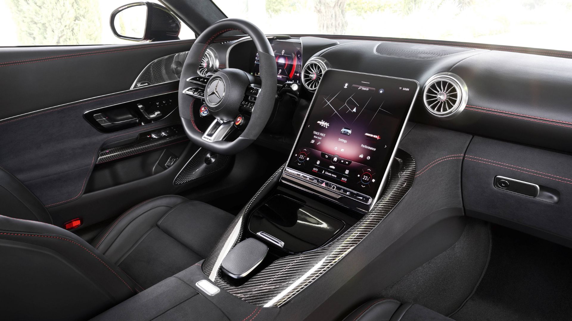 2026 Mercedes-AMG SL63 Interior Photos
