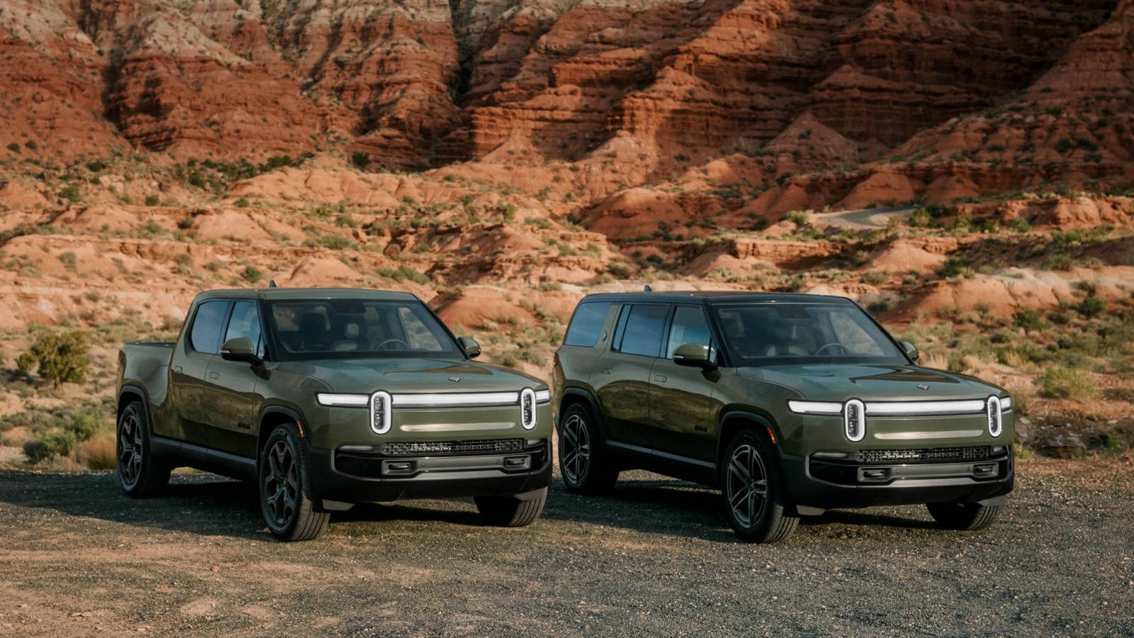 Rivian R1T quad-motor configuration showcasing high-performance power delivery