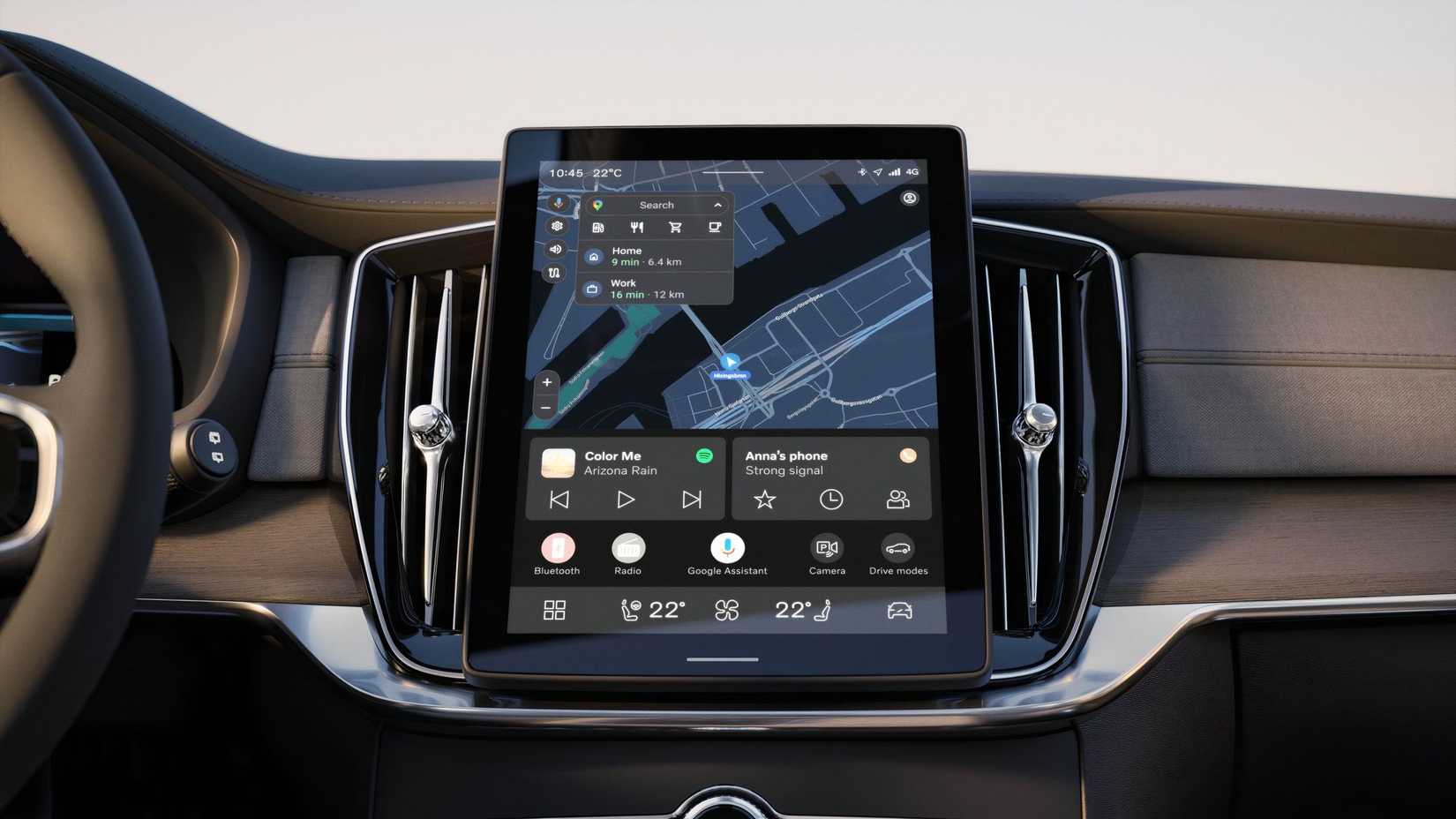 2026 Volvo XC90 Plug-In Hybrid infotainment screen
