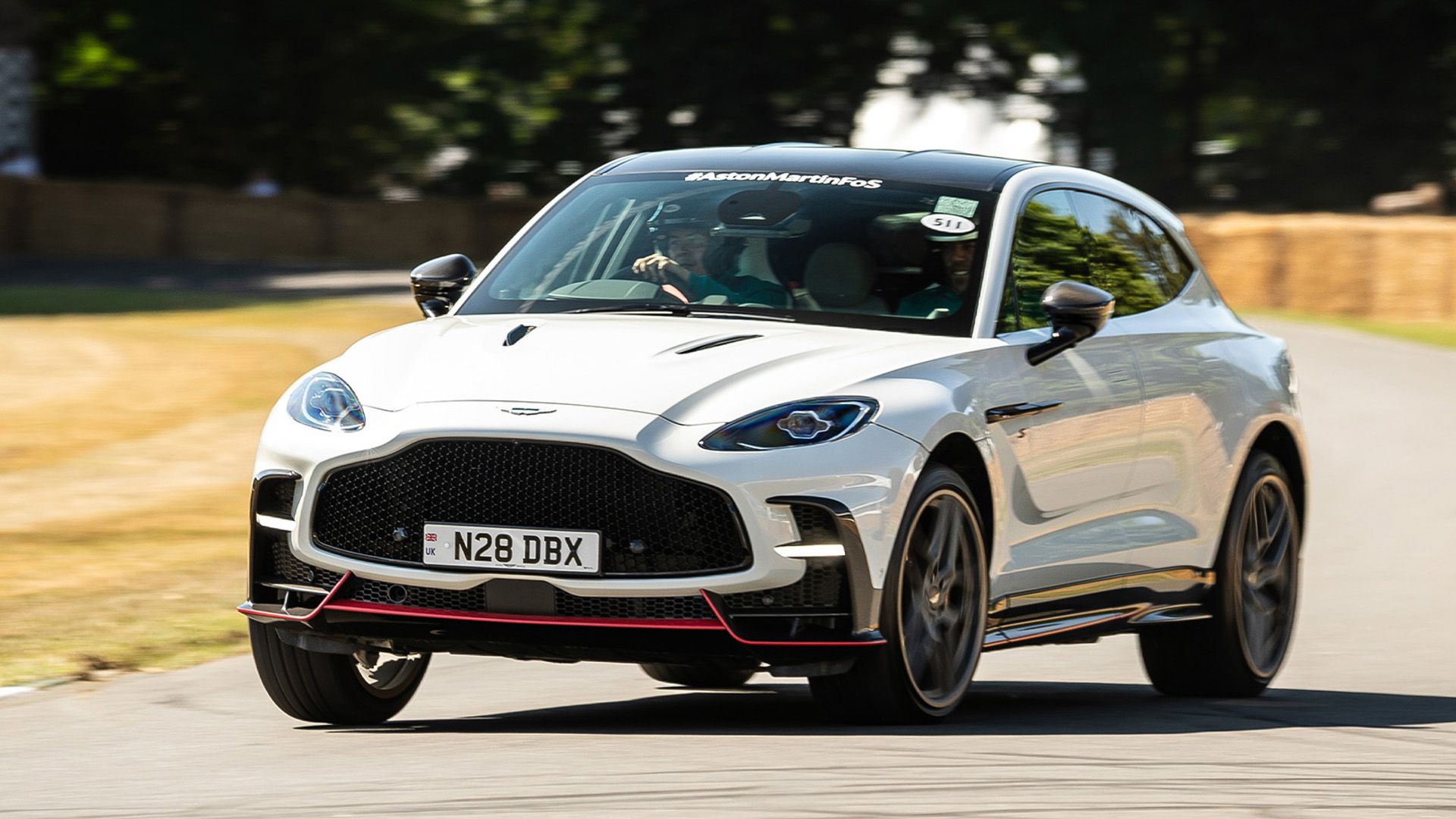 Aston Martin Already Beat Bentley's Record SUV Time At Goodwood