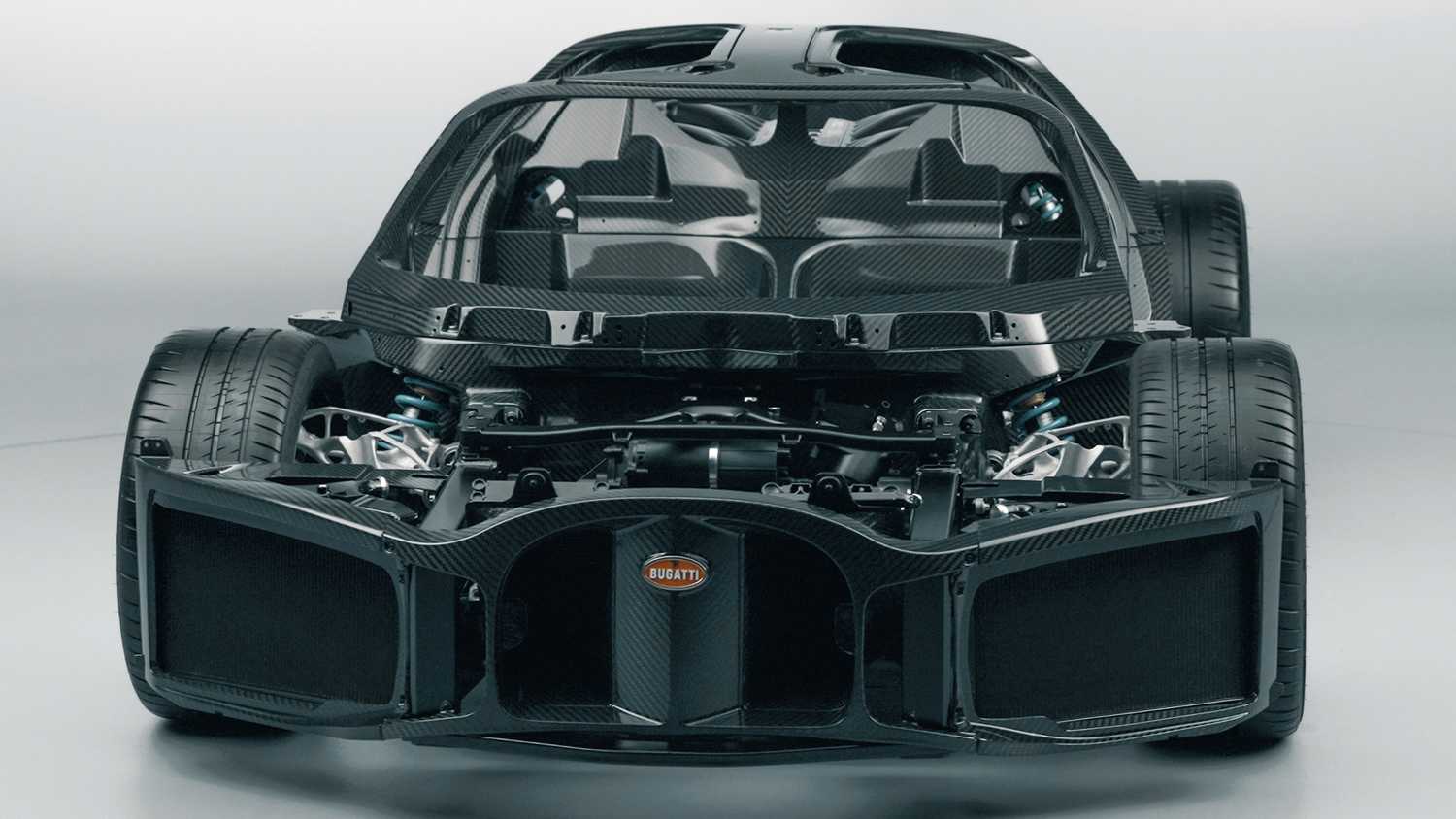 Bugatti Tourbillon Rear Enginee Bugatti Tourbillon's Engine Layout Helps With Aerodynamics
