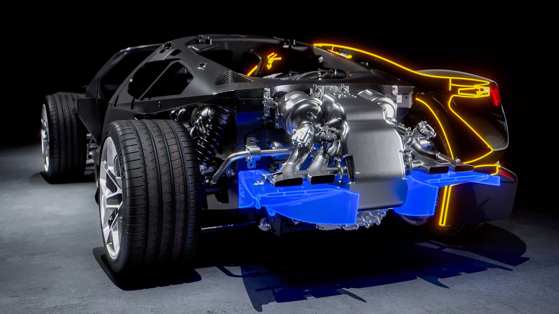 Bugatti Tourbillon's Engine Layout Helps With Aerodynamics