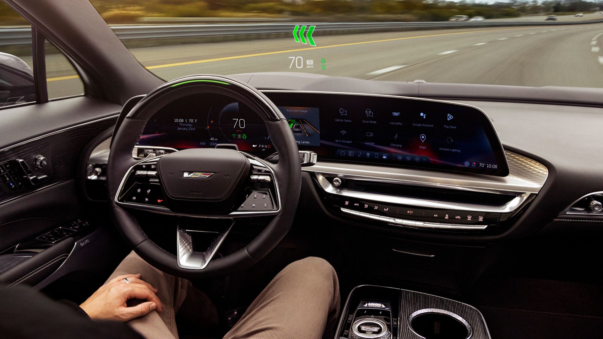 2026 Cadillac Lyriq-V dashboard
