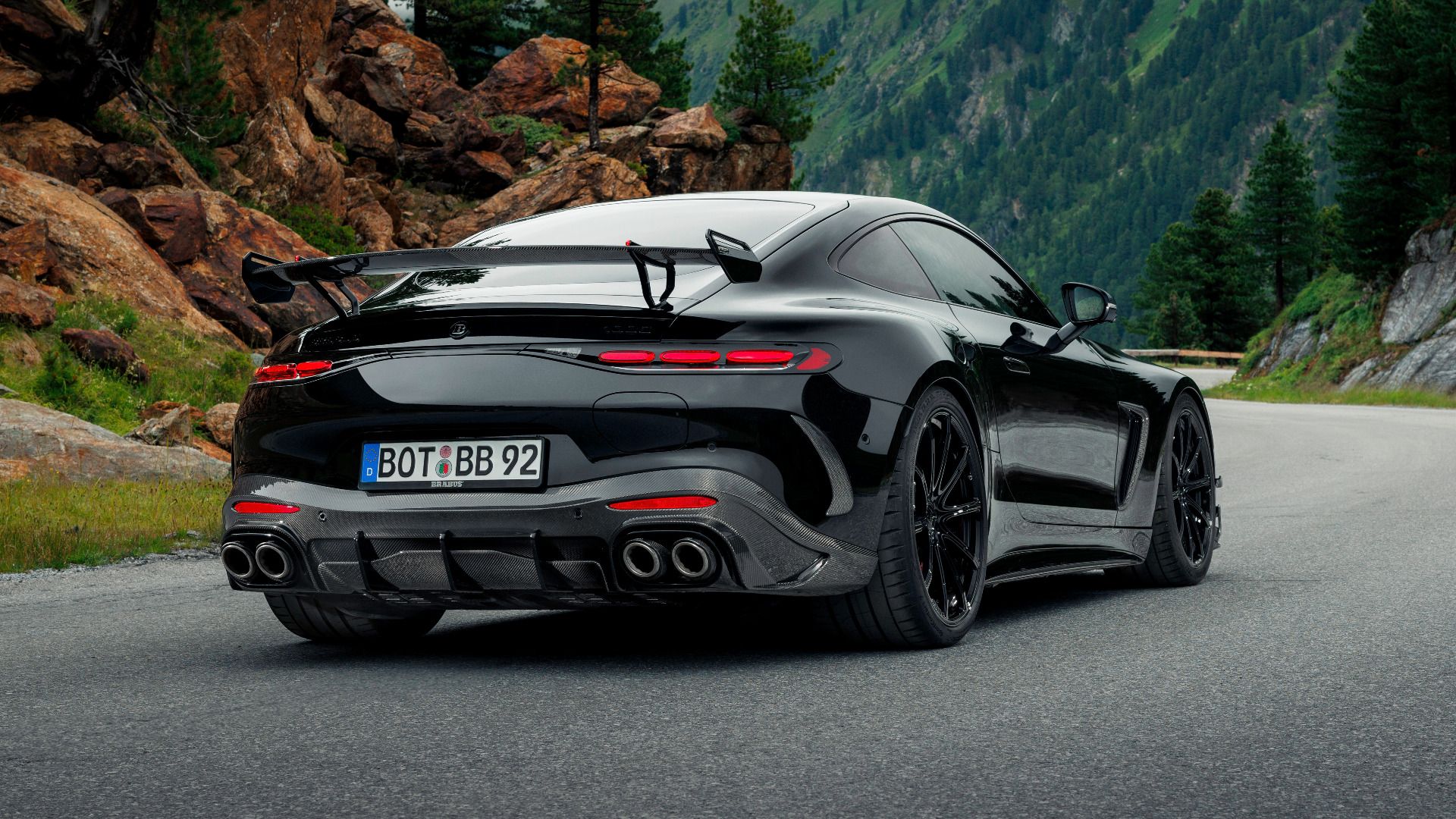 Brabus 1000 Revealed As A Crazy Torque-y Coupe