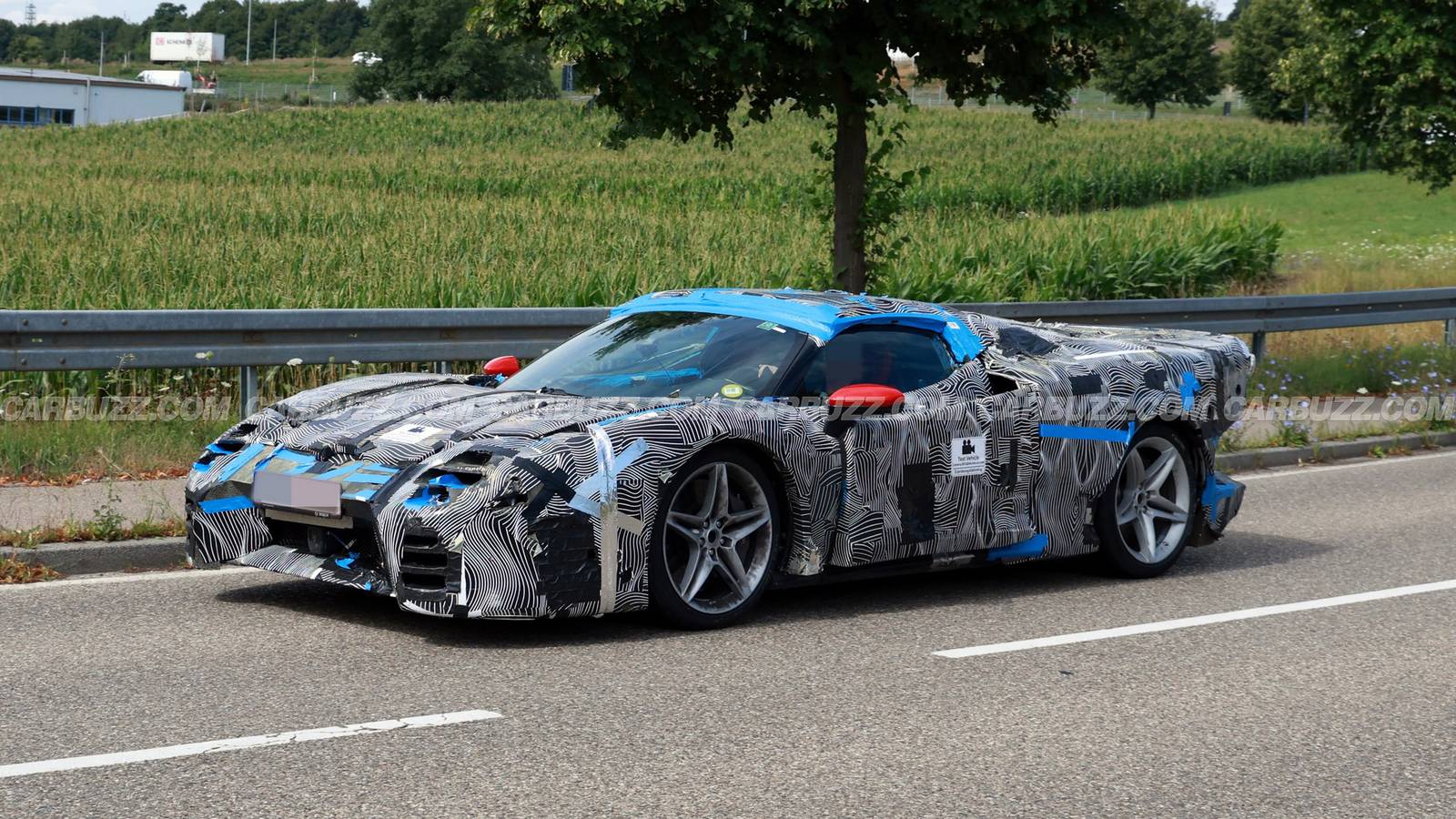 Ferrari's SF90 Replacement Spied Testing in Germany
