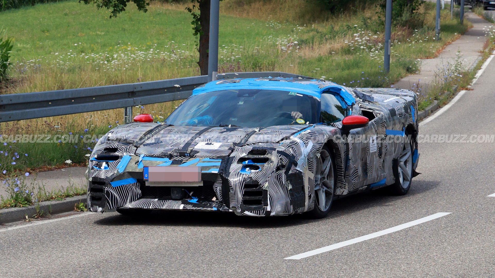 Ferrari's SF90 Replacement Spied Testing in Germany