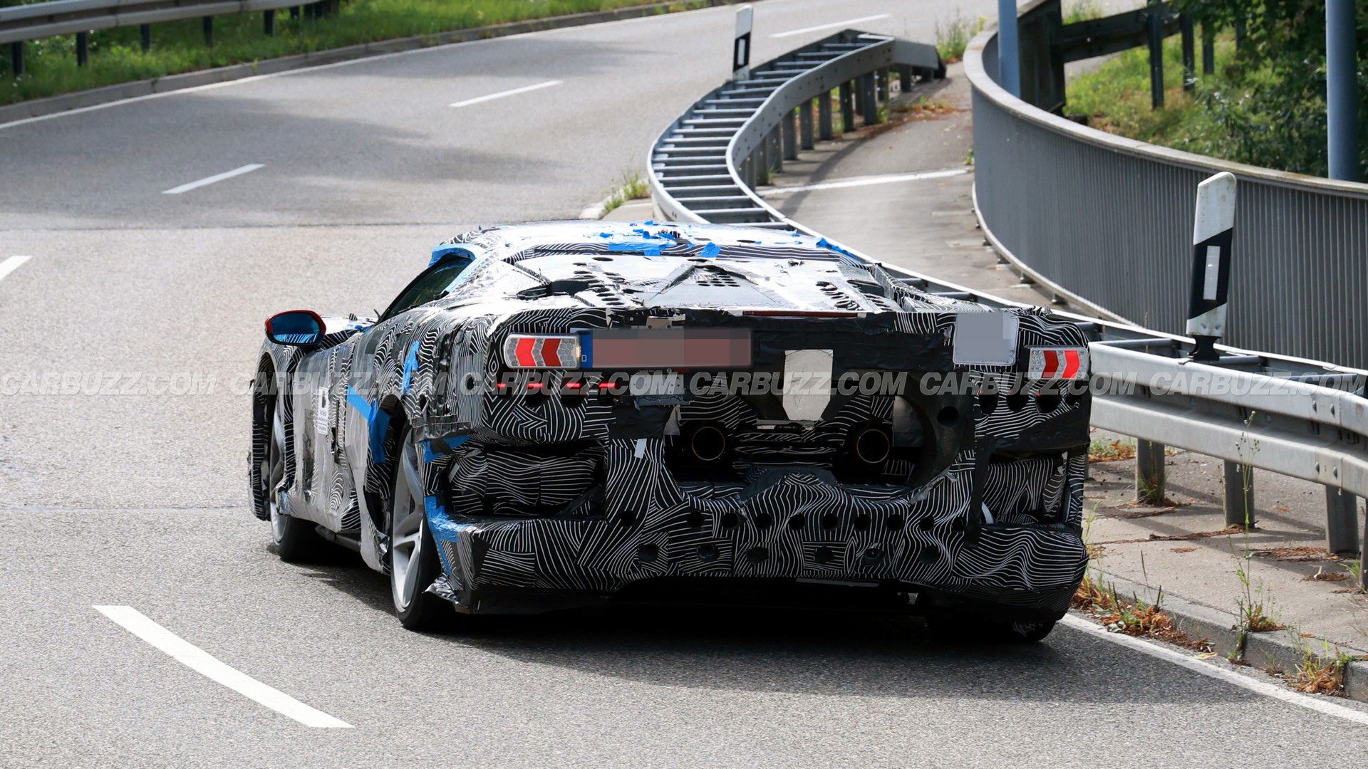 Ferrari's SF90 Replacement Spied Testing in Germany