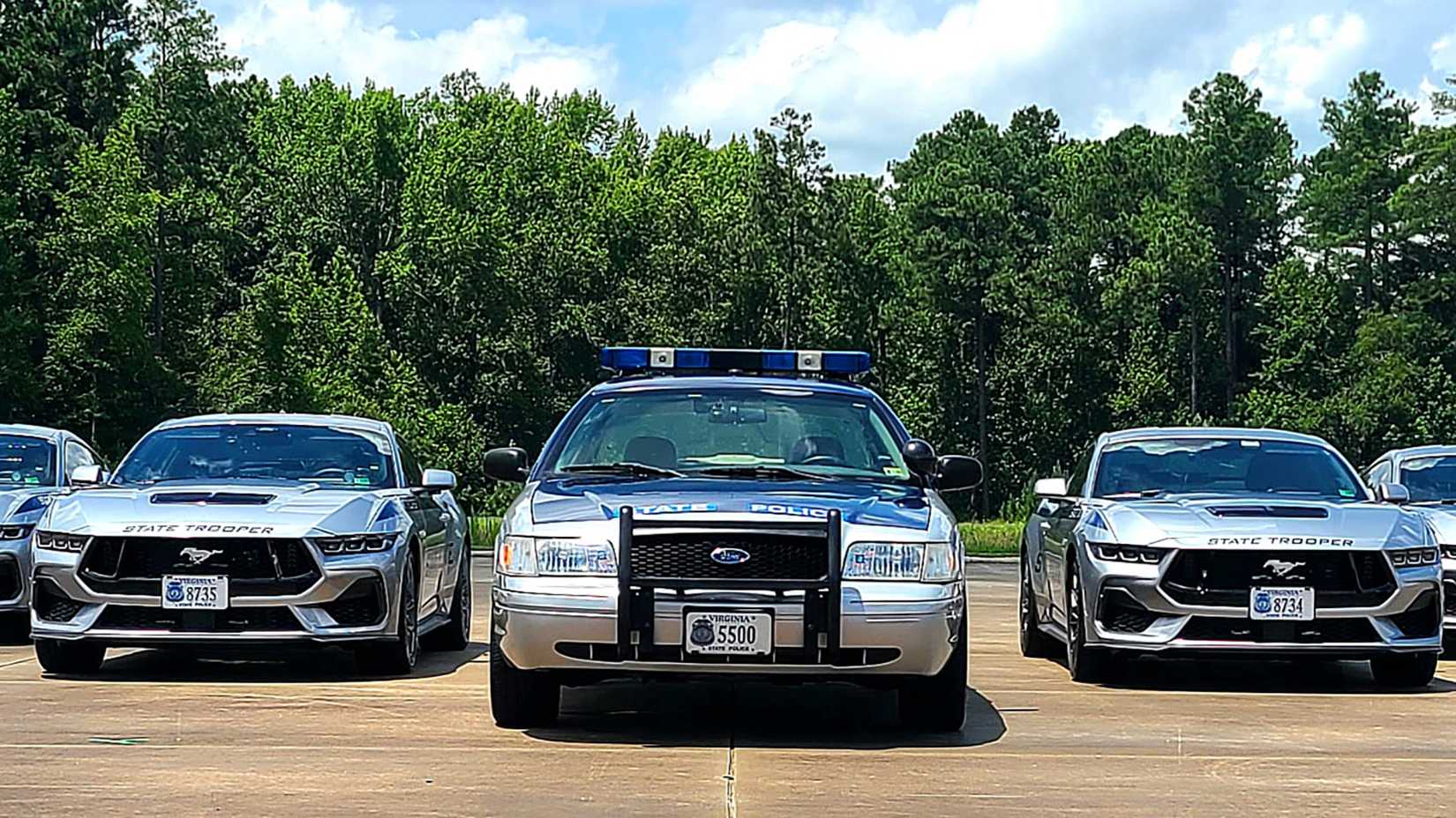 Ford Mustang Virginia State Police 