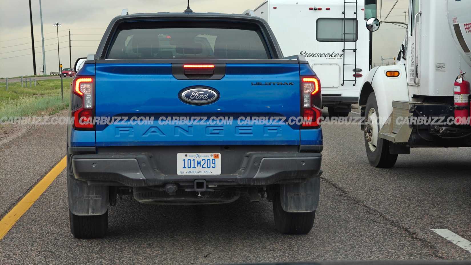 Phev Ranger Spotted Ford Ranger PHEV Spotted In Colorado On Michigan Plates