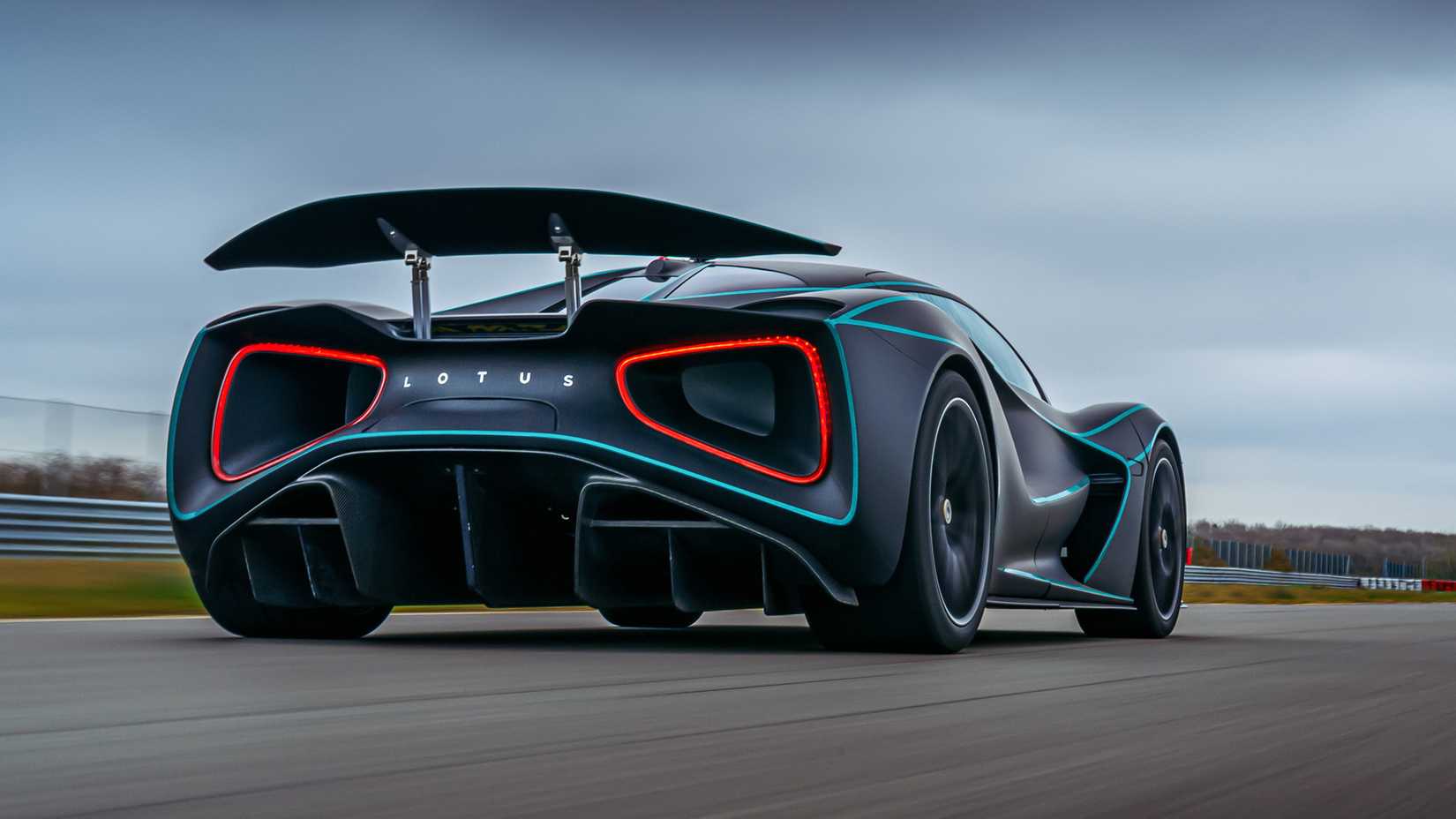 Lotus Evija Rear View