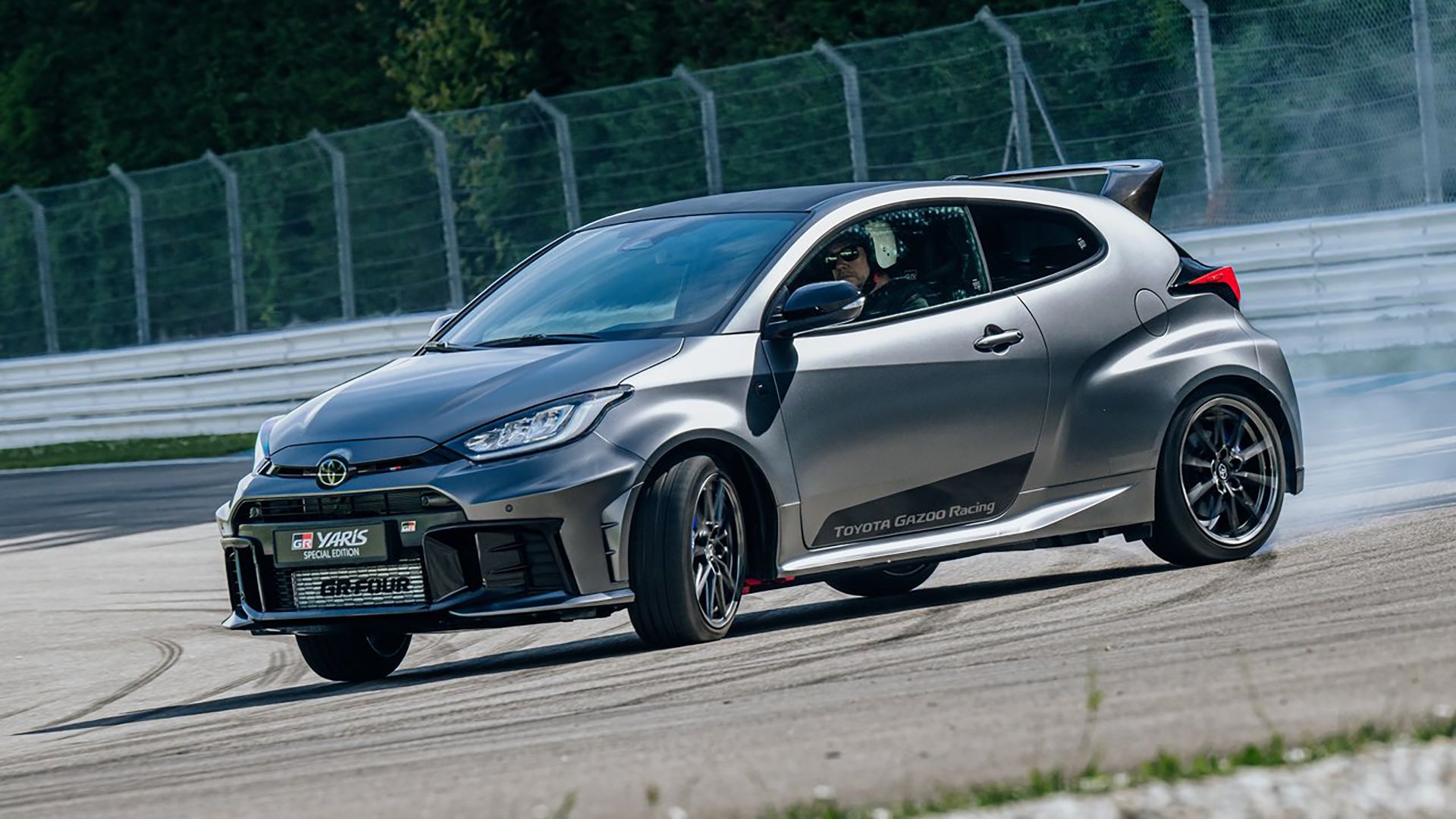 2024 Toyota GR Yaris Ogier Edition front, three-quarter