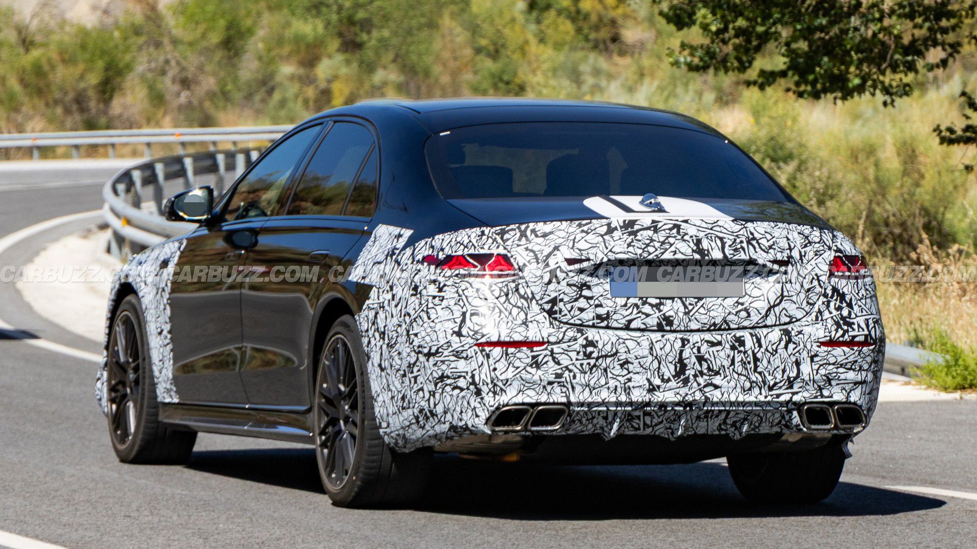 2027 Mercedes-AMG S63 Spy Photos Show Design Changes To The Body