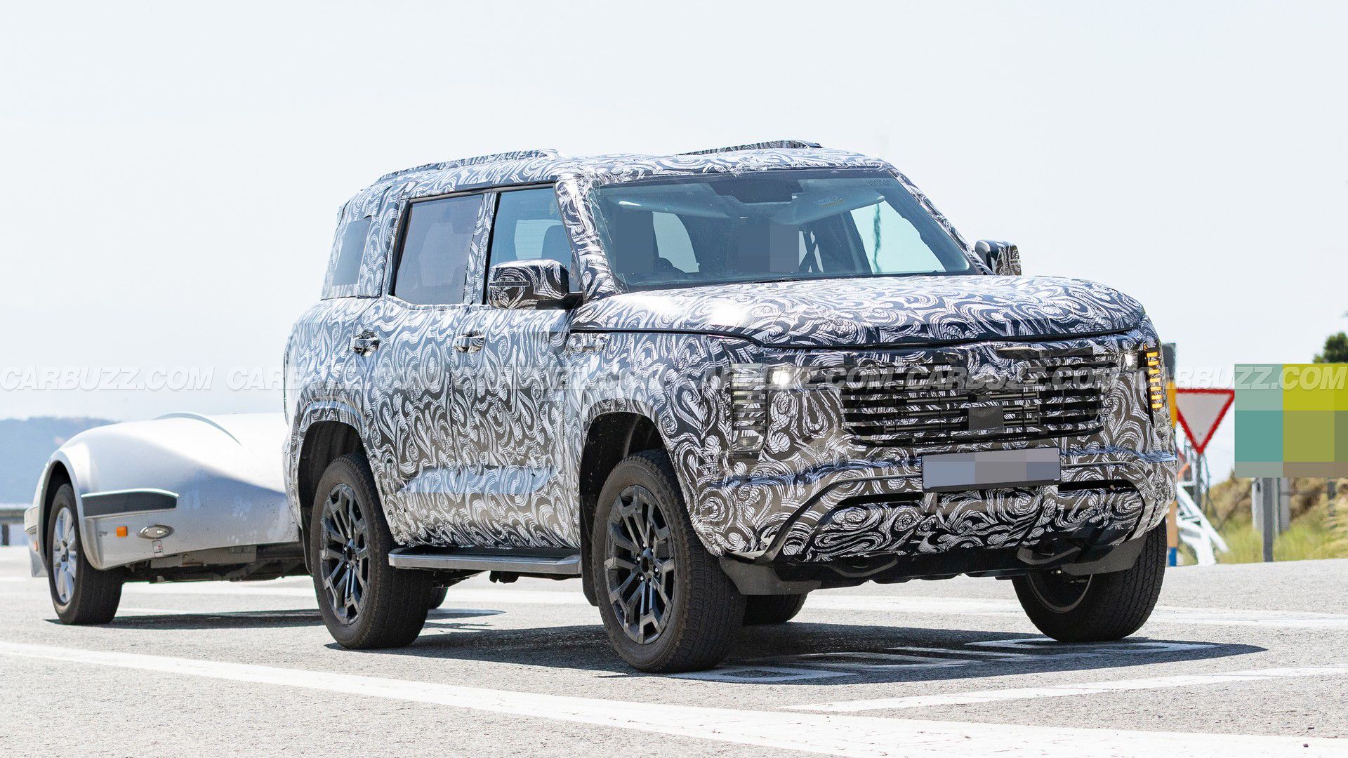 Next-Gen Mitsubishi Montero/Pajero Spotted Hot Weather Testing
