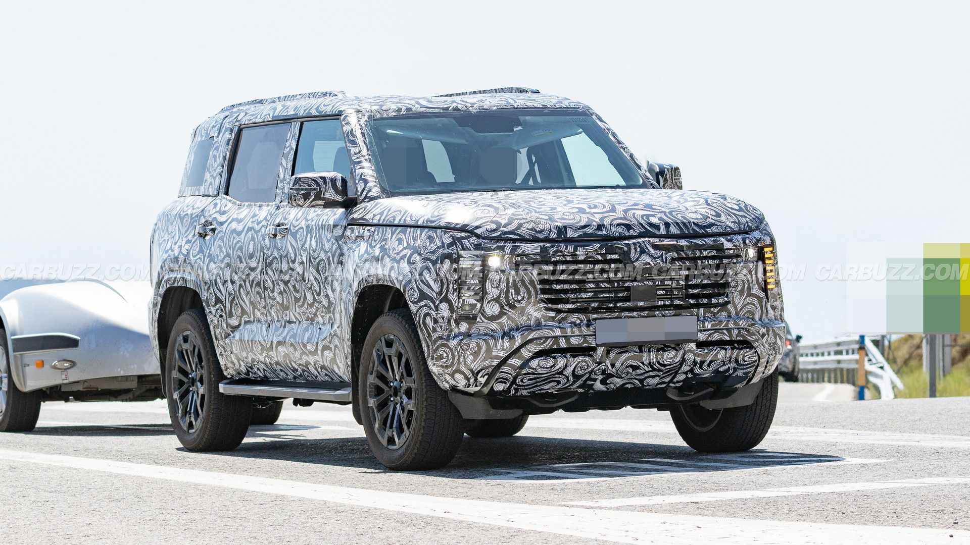 Next-Gen Mitsubishi Montero/Pajero Spotted Hot Weather Testing