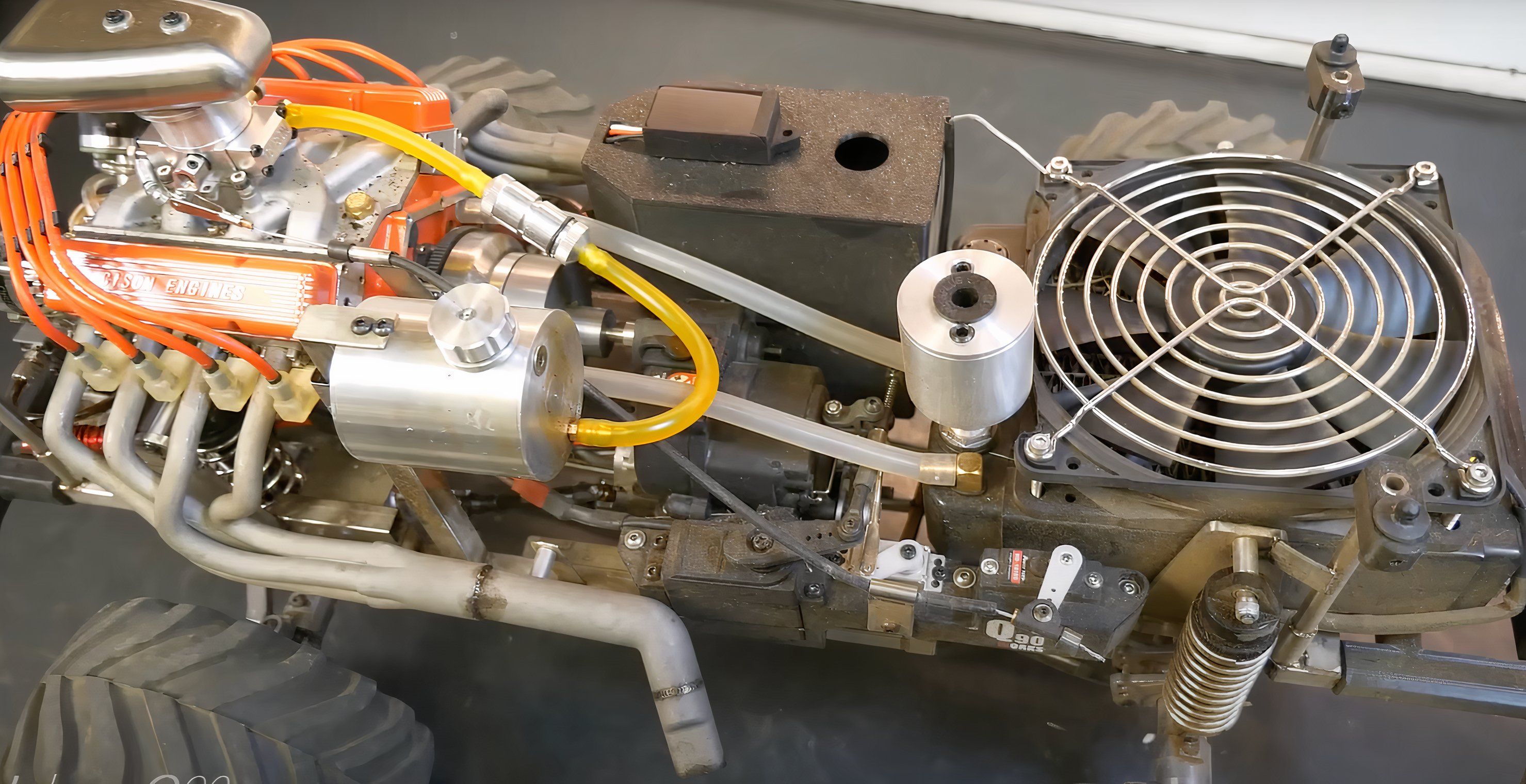This RC Chevy Truck With A Tiny V8 Sounds Like America
