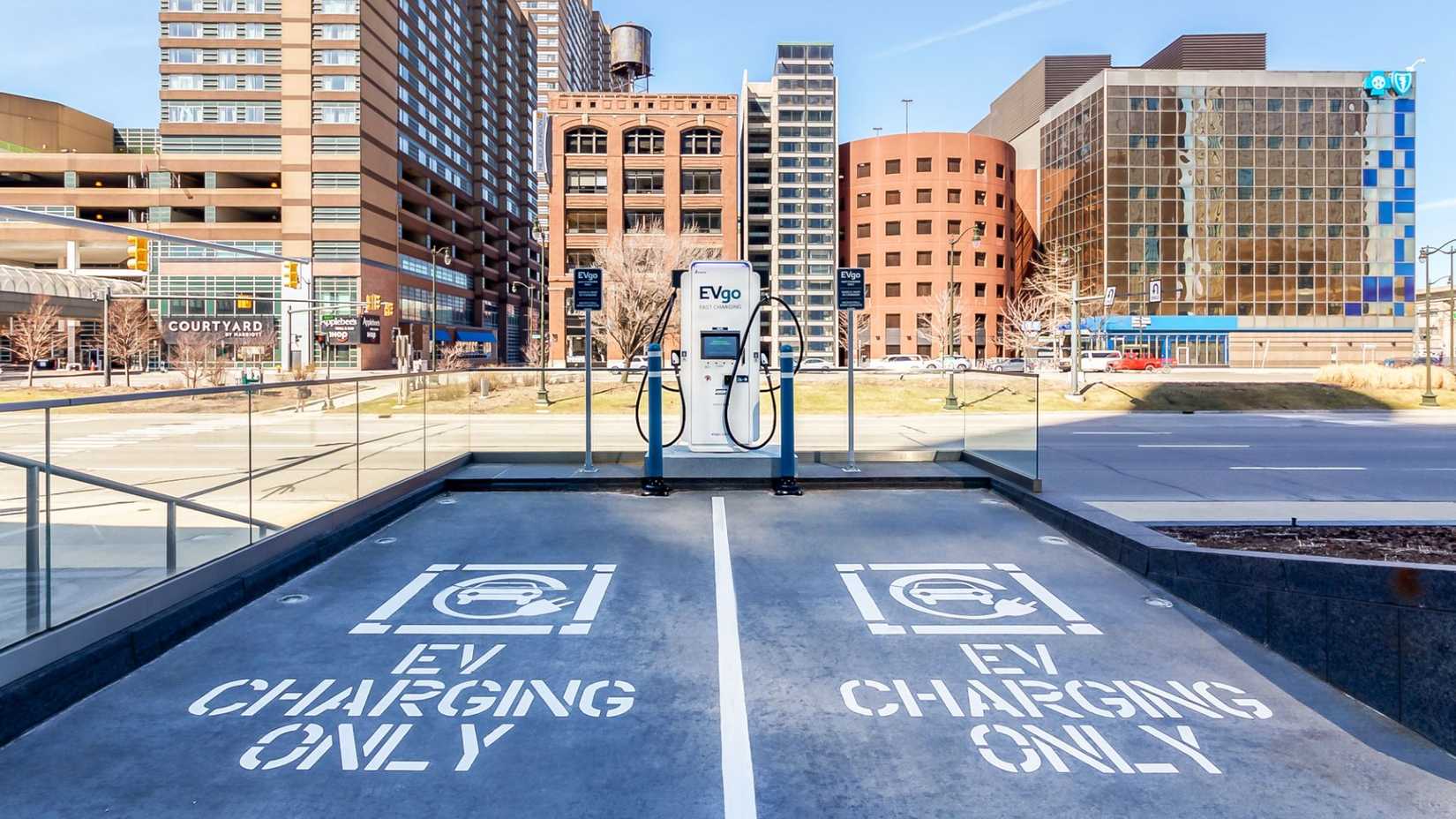 EV charging bays