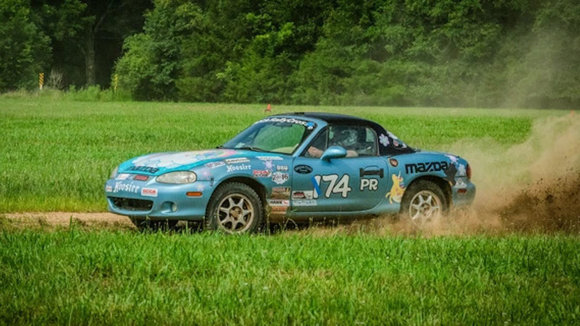 Mazda Miata Rally Car
