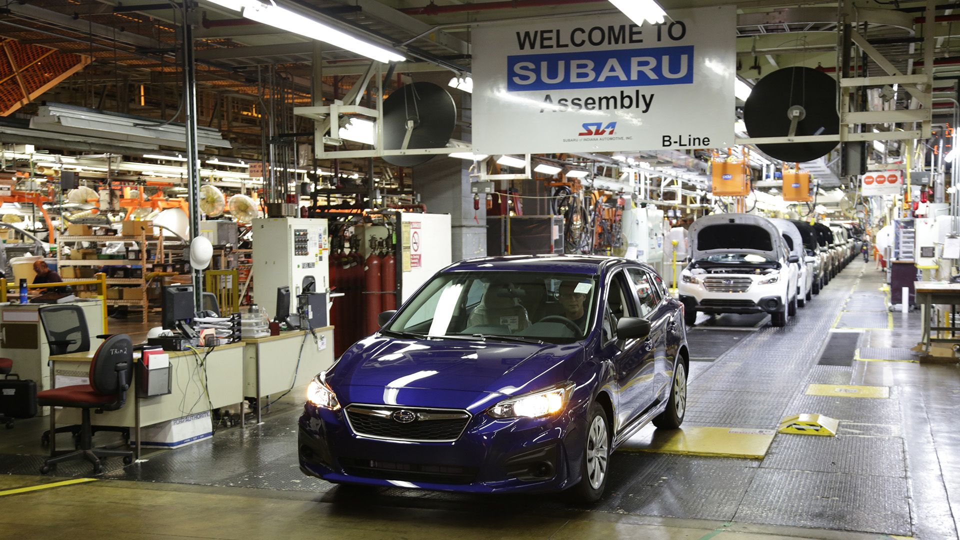 Subaru's Six Millionth US-Built Car Is A Blue Legacy, And One Of The ...