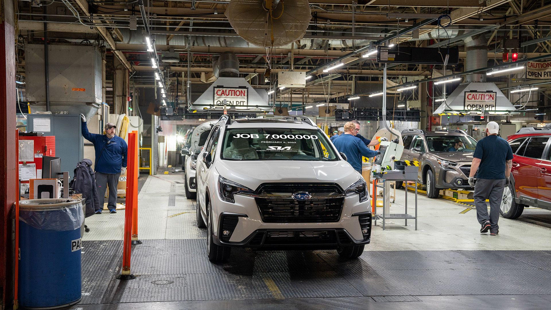 Subaru's Six Millionth US-Built Car Is A Blue Legacy, And One Of The ...