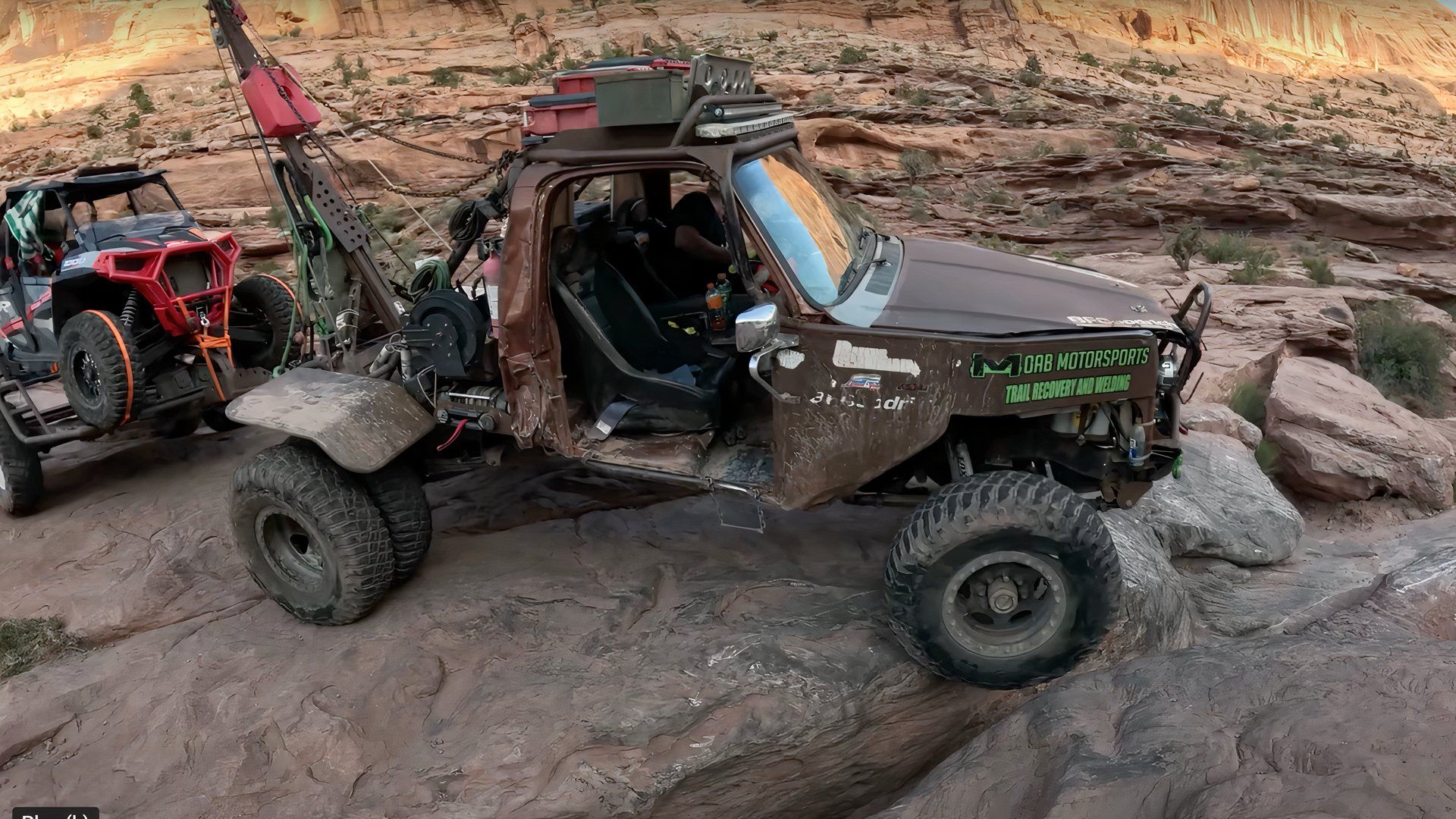 Towing A Wrecked Side-By-Side Out Of Moab Is A Masterclass In Off-Road ...
