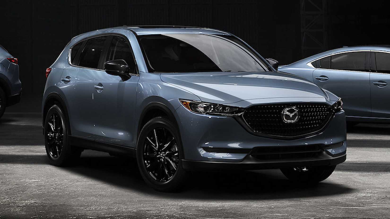 2021 Mazda CX-5 Carbon Edition Front 3/4 View
