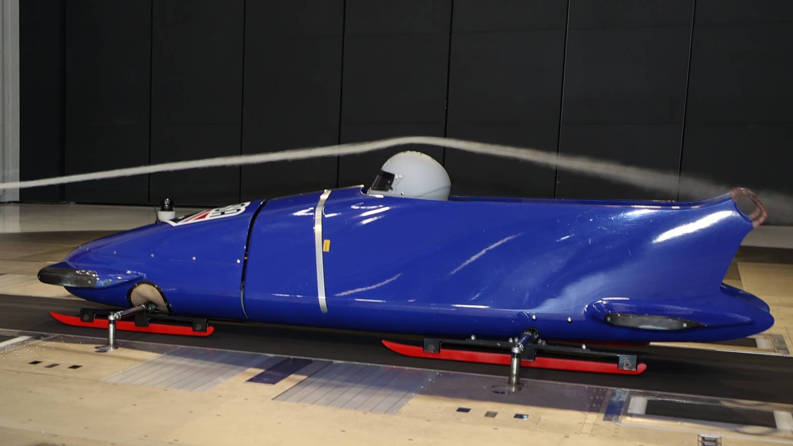 USA Bobsled And Skeleton Team Using Honda Wind Tunnel In Ohio