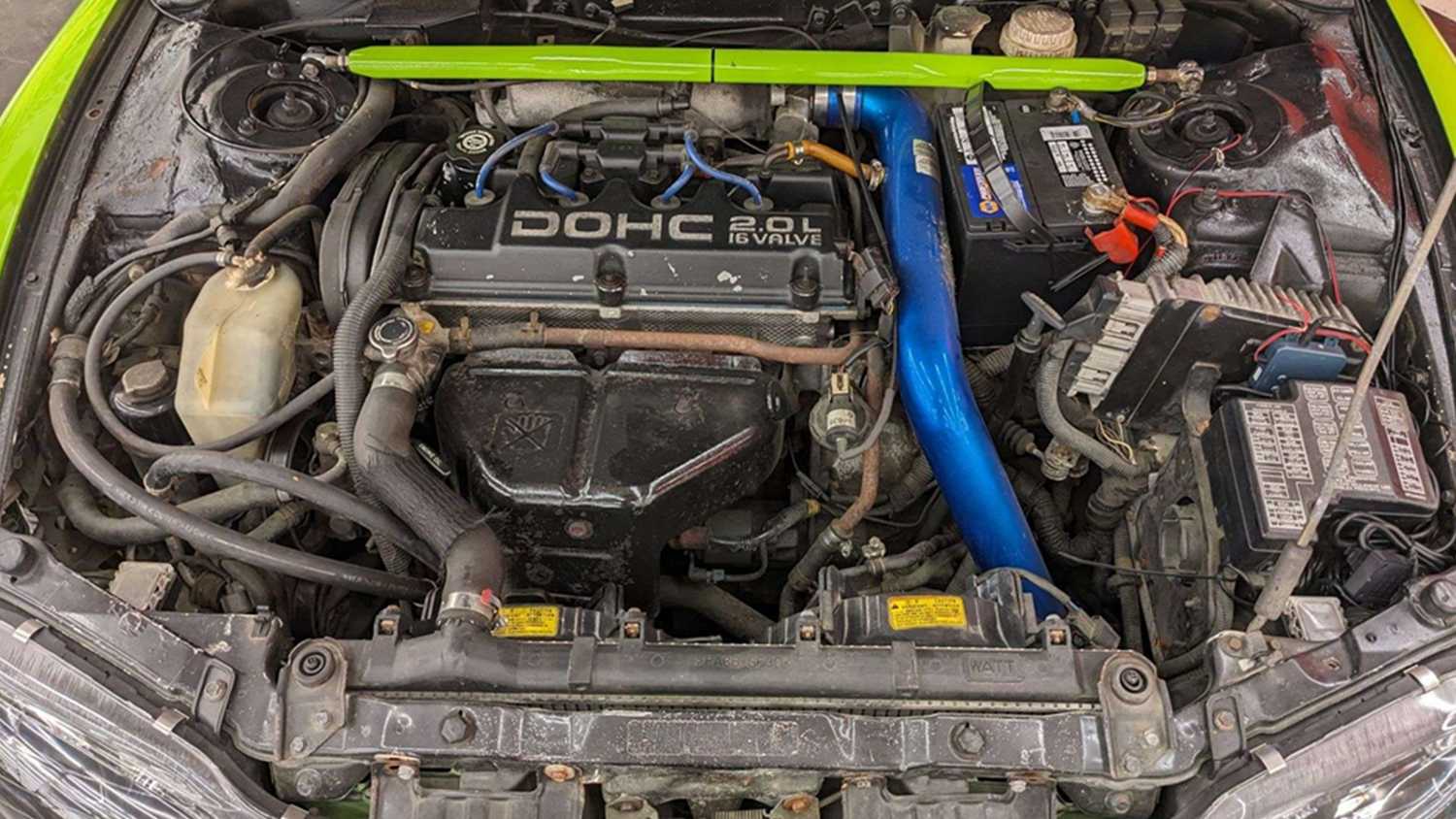 1995 Mitsubishi Eclipse FandF двигатель верхняя часть
