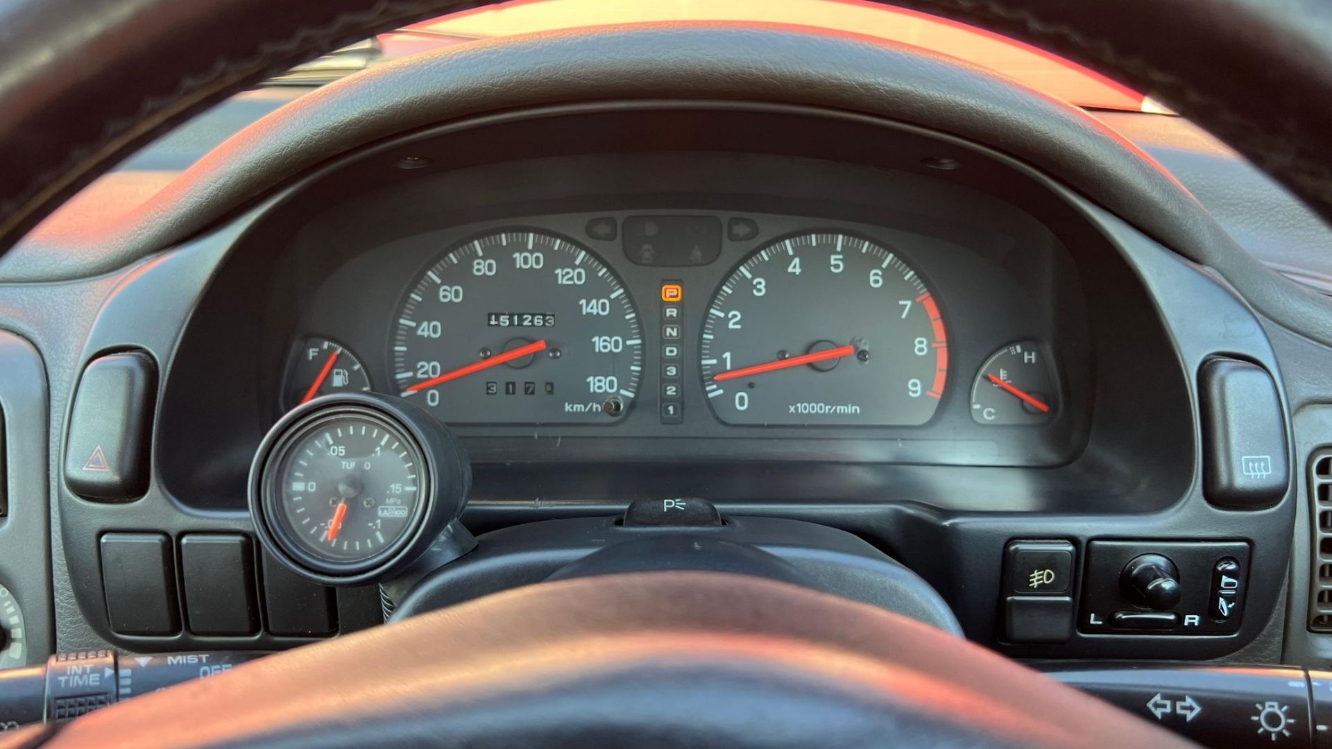 1995 subaru impreza wrx wagon gravel express gauges