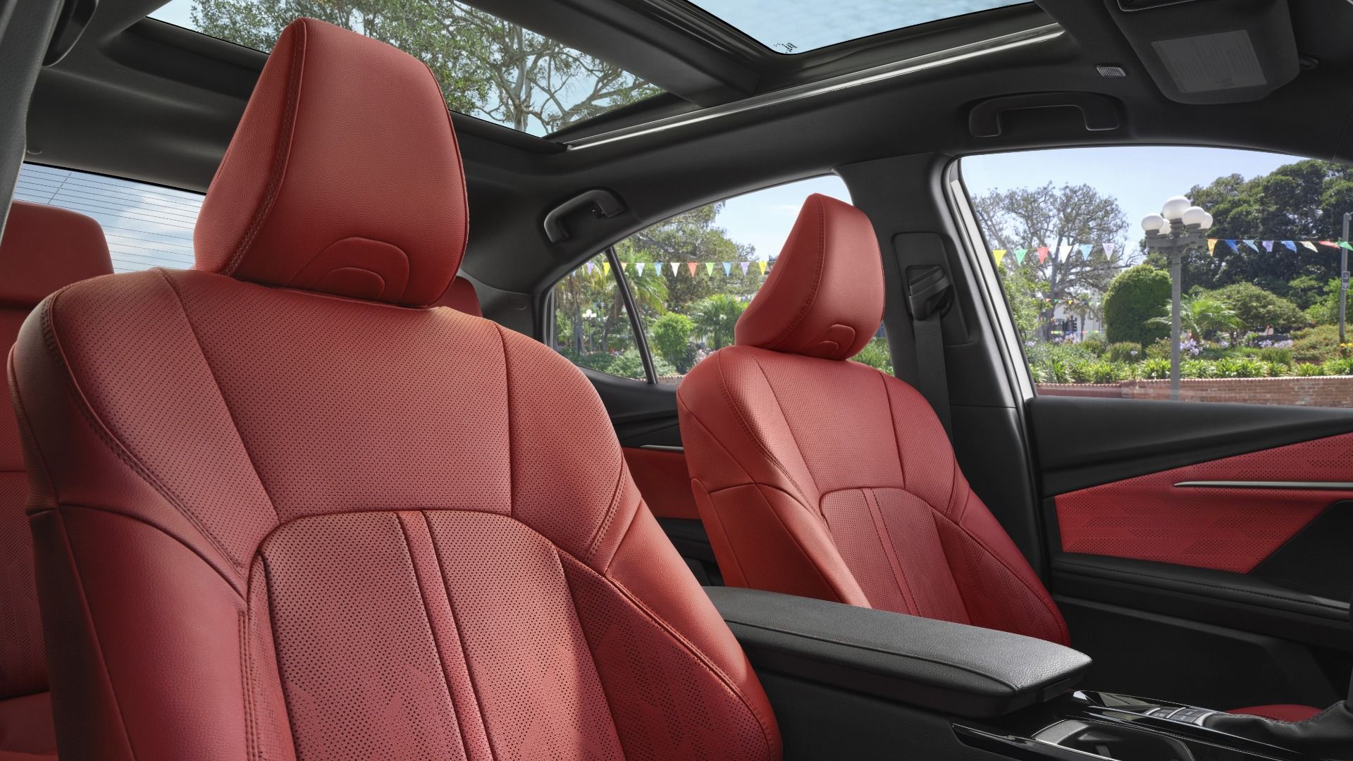 2026 Toyota Camry XSE Cockpit Red Interior (2)