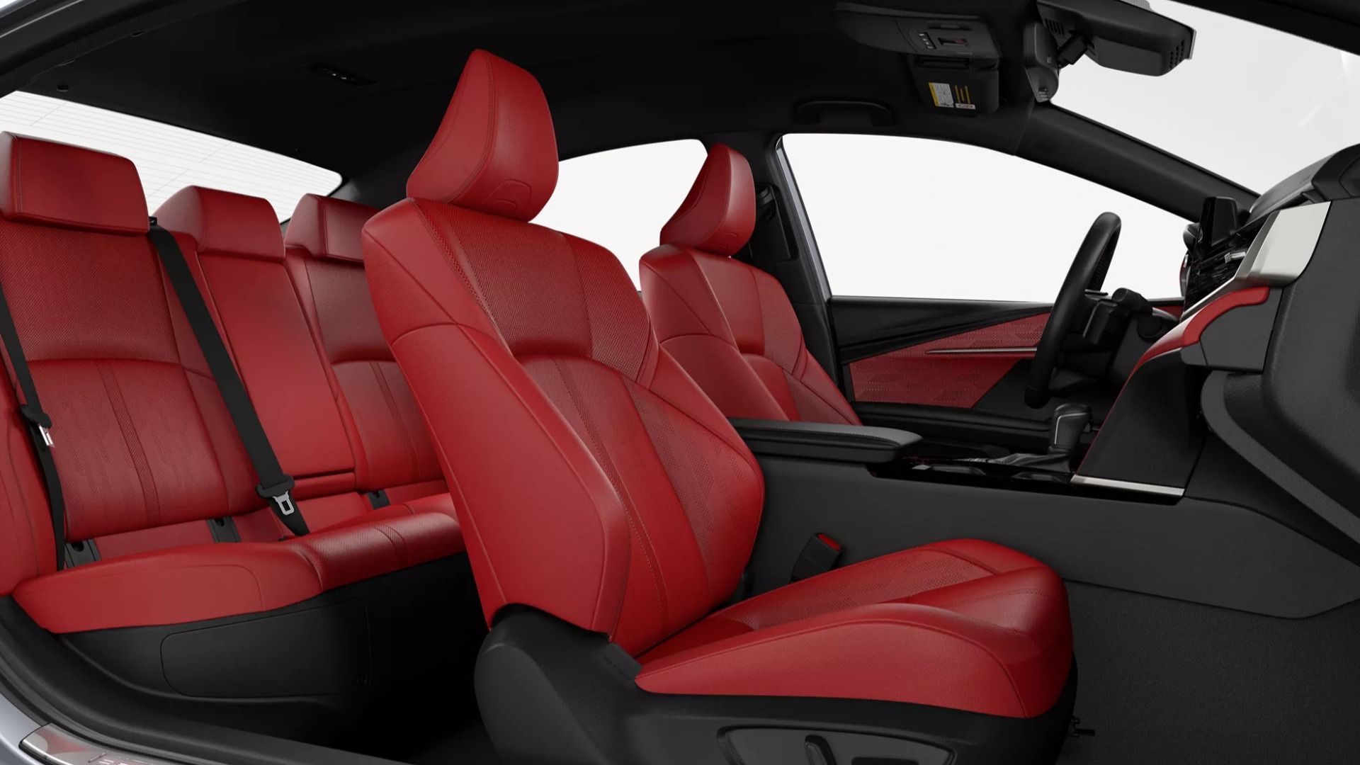 2026 Toyota Camry XSE Cockpit Red Interior (5)