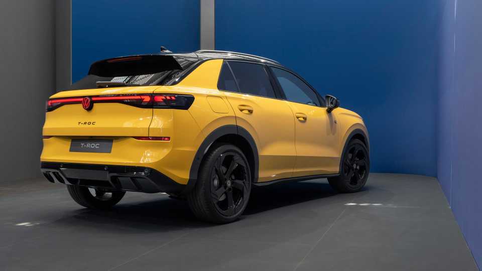 Volkswagen Reveals Brand-New T-Roc Crossover For Europe