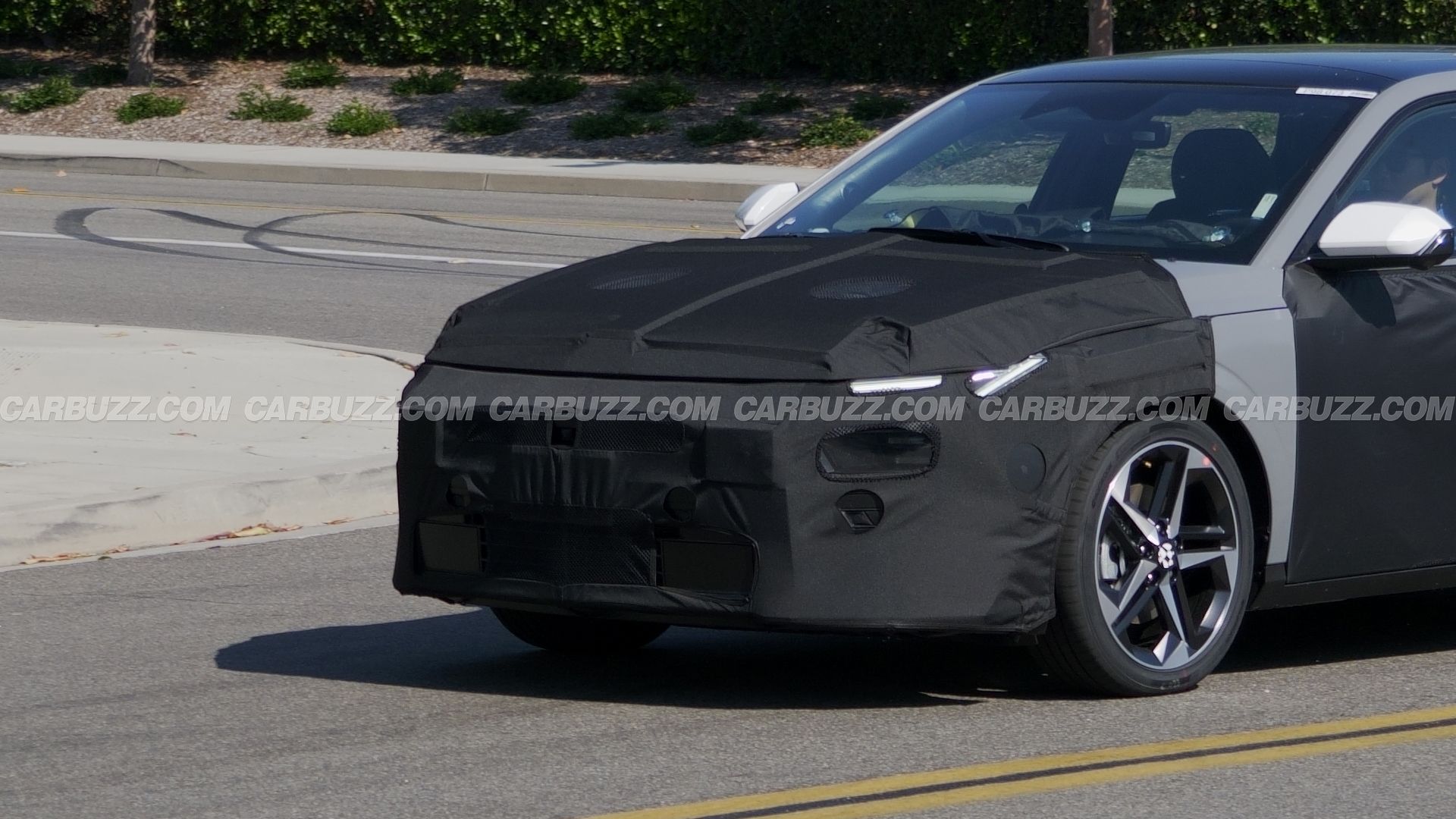 2027 Hyundai Elantra Prototype Spied Hiding Completely New Style